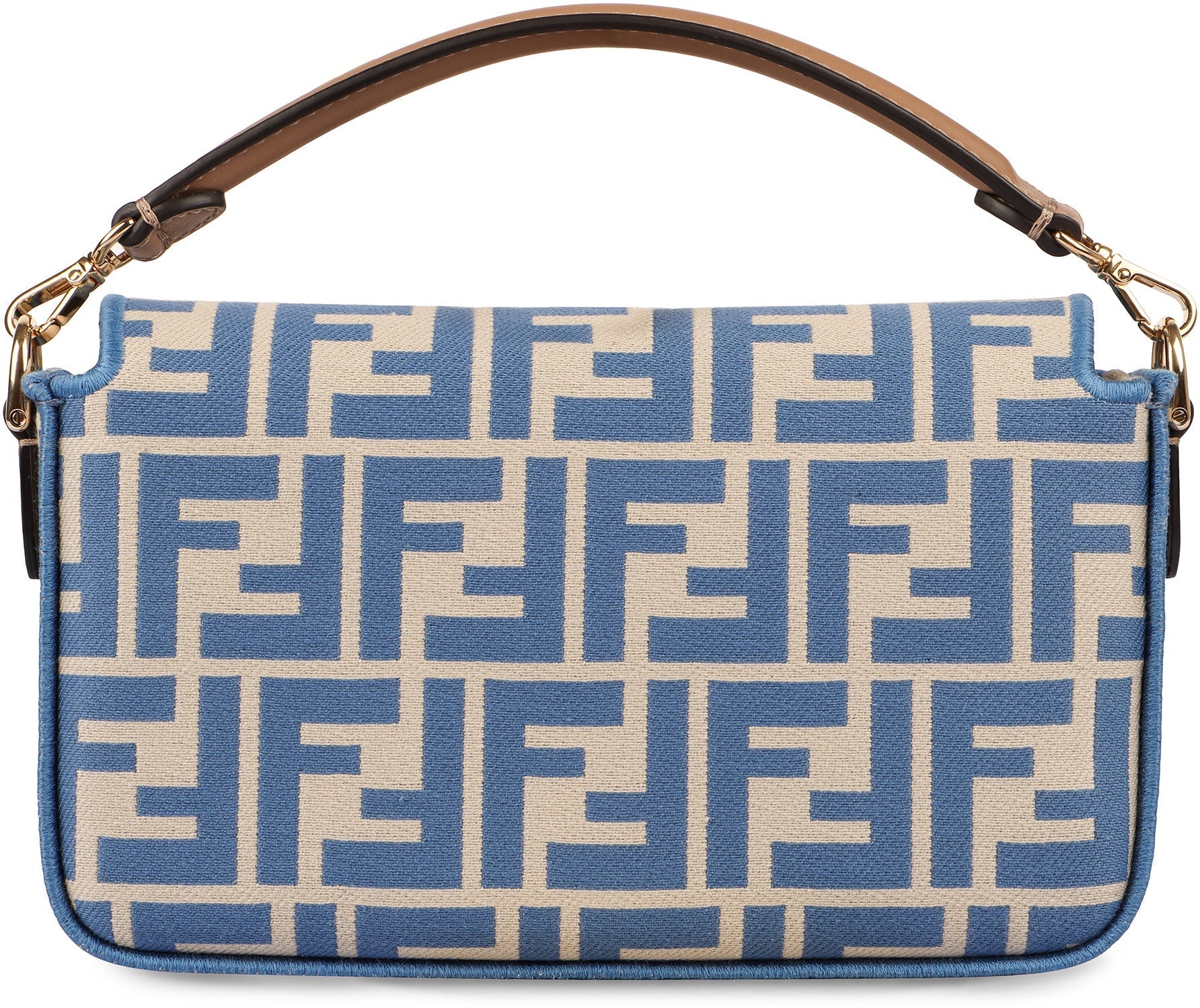 FENDI Chic Mini Baguette Handbag - Stylish Canvas Design