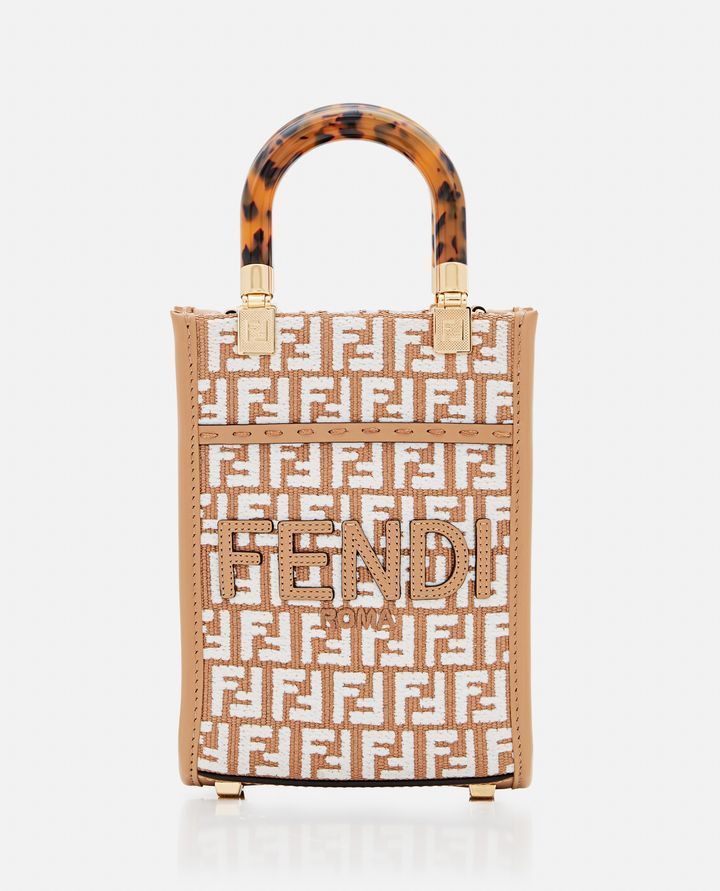 FENDI Mini Sunshine Shopper Handbag