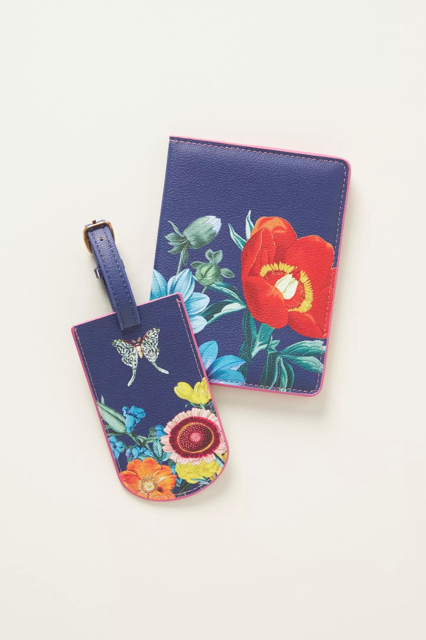 Maeve by Anthropologie Passport Holder - Blue Floral