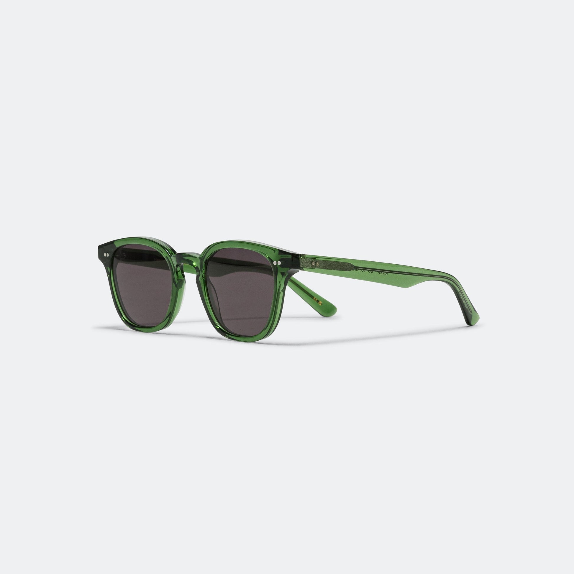 River - Bottle Green/Grey Solid