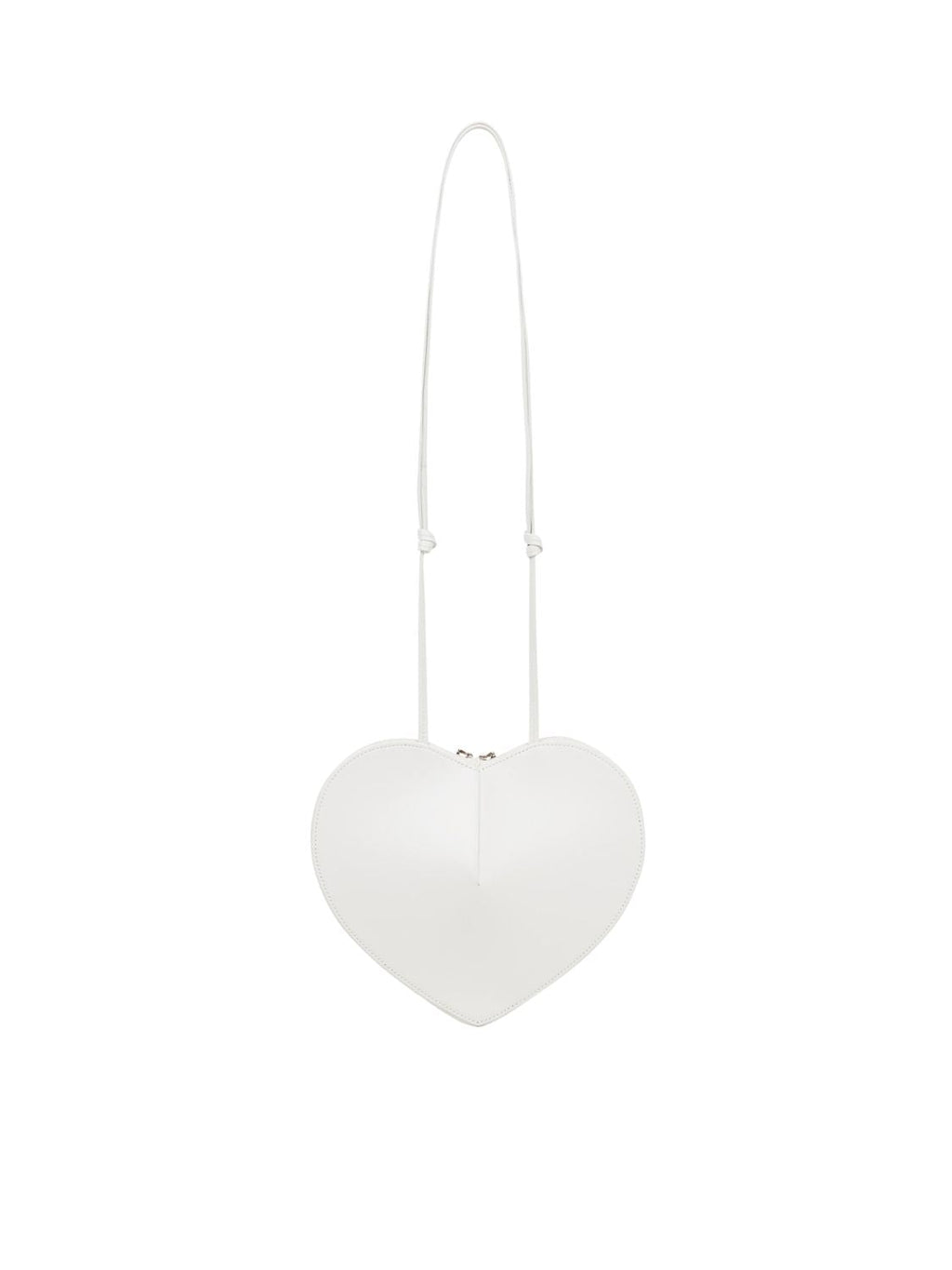 ALAIA Elegant White Calfskin Mini Shoulder Bag