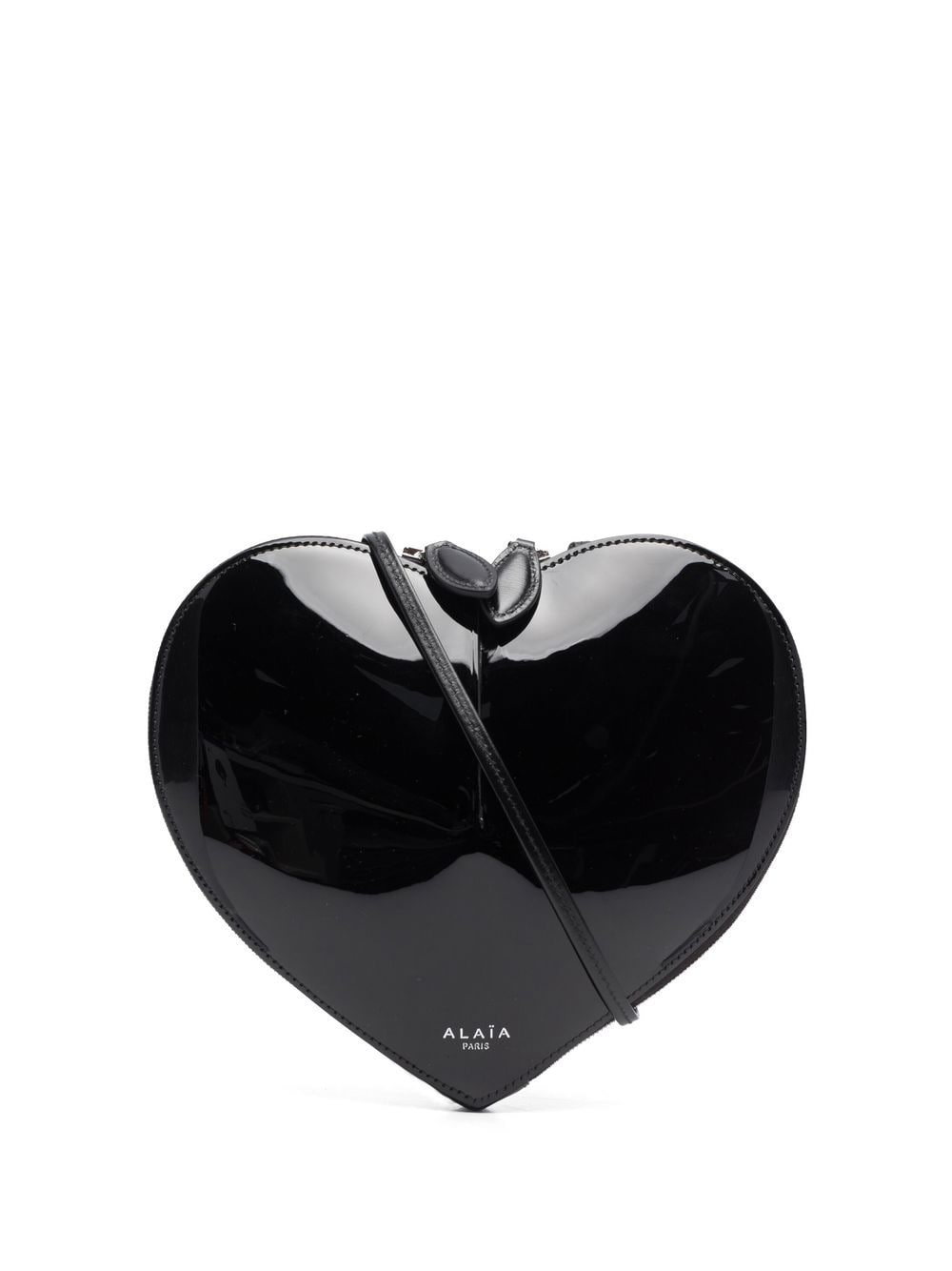 ALAIA Crimson Heart Mini Leather Handbag