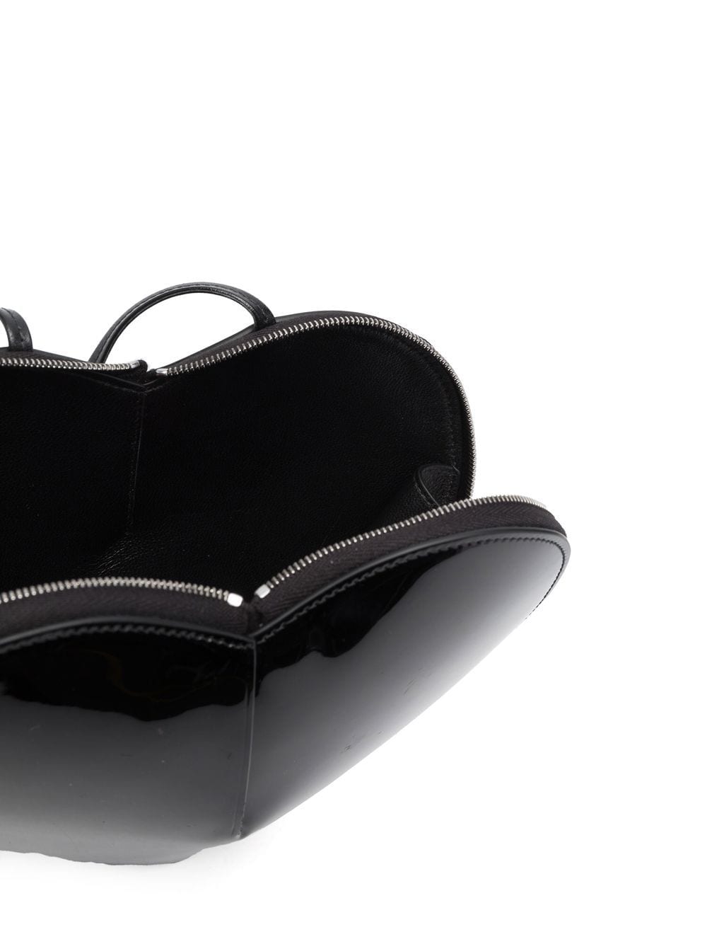 ALAIA Crimson Heart Mini Leather Handbag