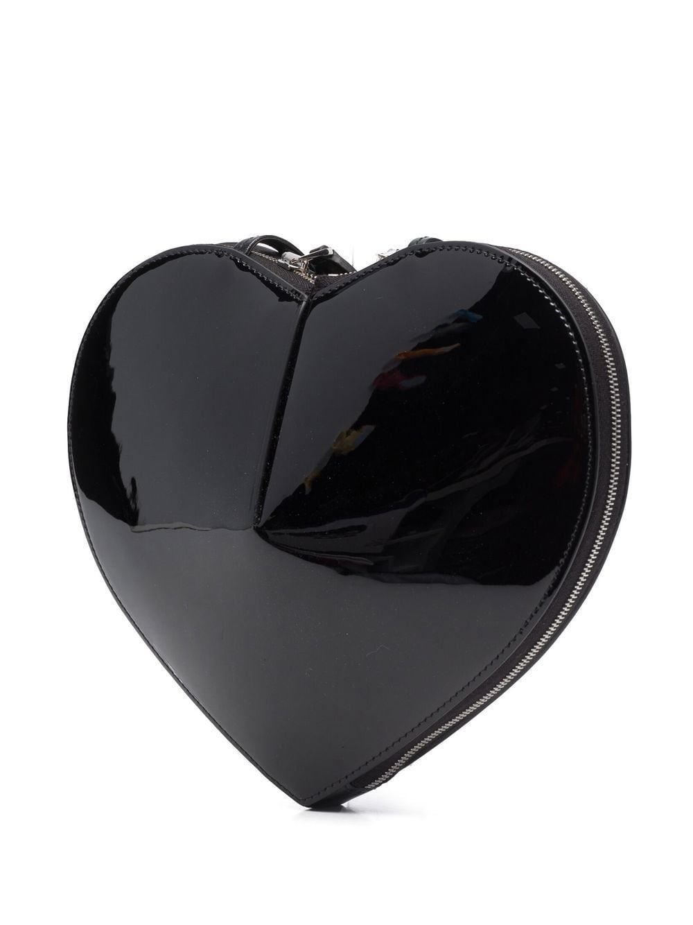 ALAIA Crimson Heart Mini Leather Handbag