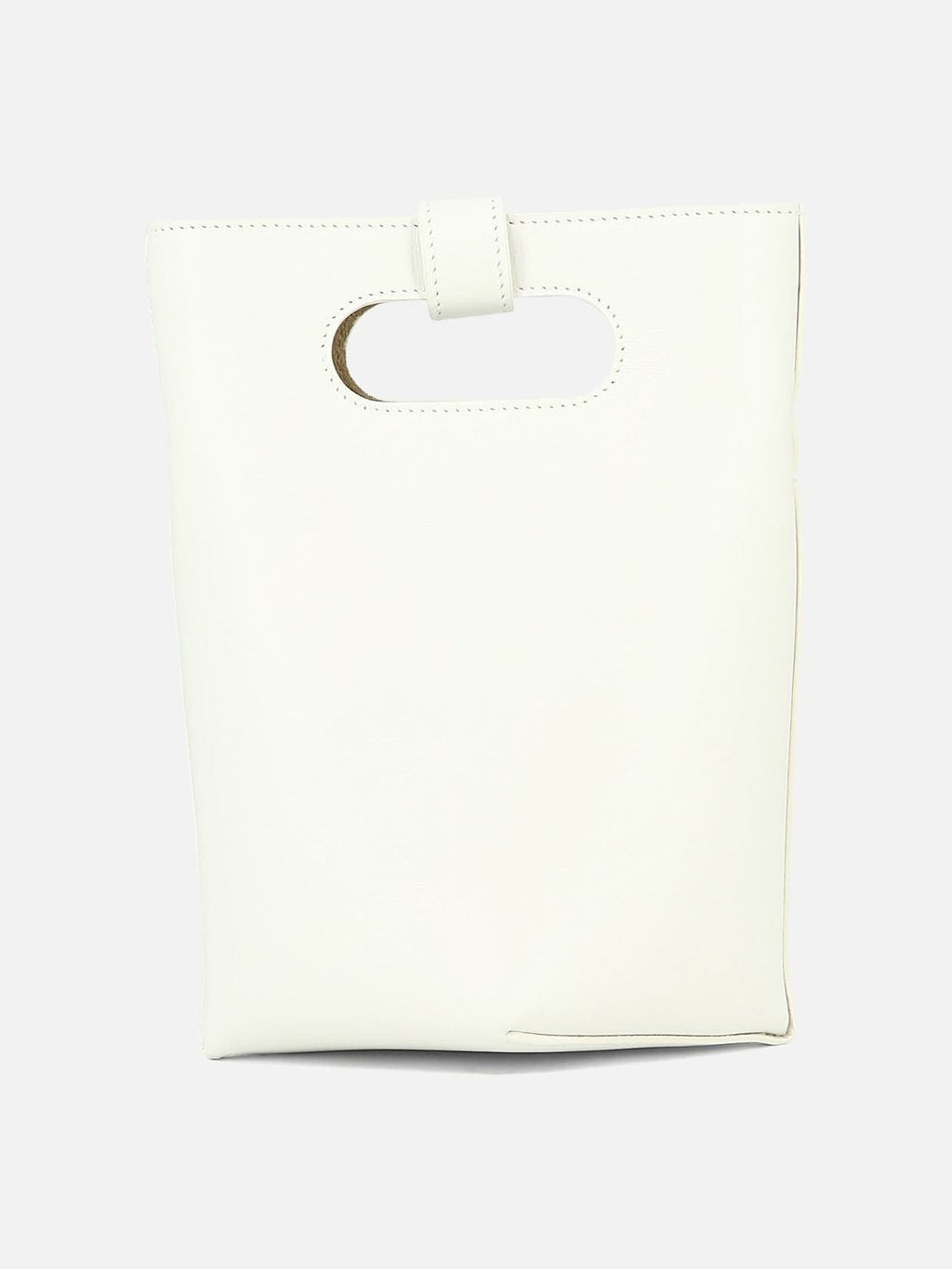 ALAIA Folded Mini Handbag in Pure Calf Leather - 13x15x9 cm