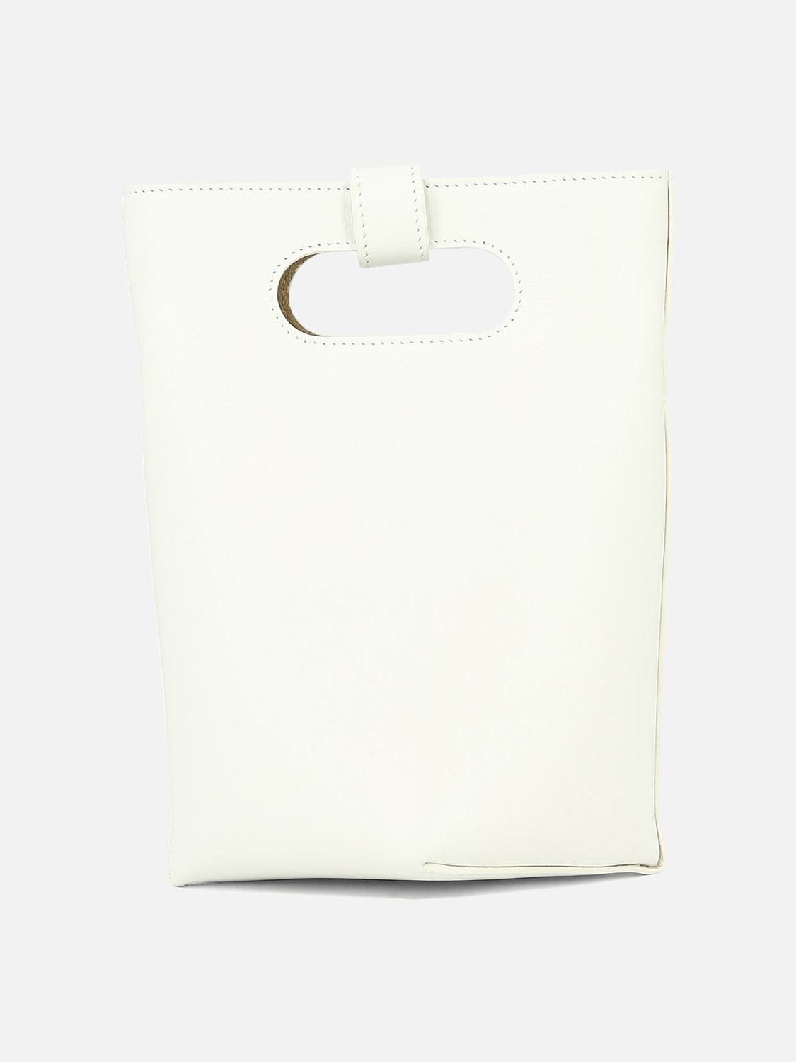 ALAIA Folded Mini Handbag in Pure Calf Leather - 13x15x9 cm