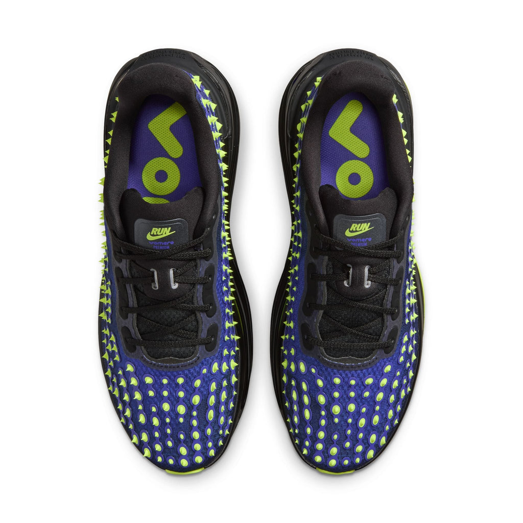 Nike "Vomero PRM QS" Mens - Black / Volt Glow - Rush Violet - Black