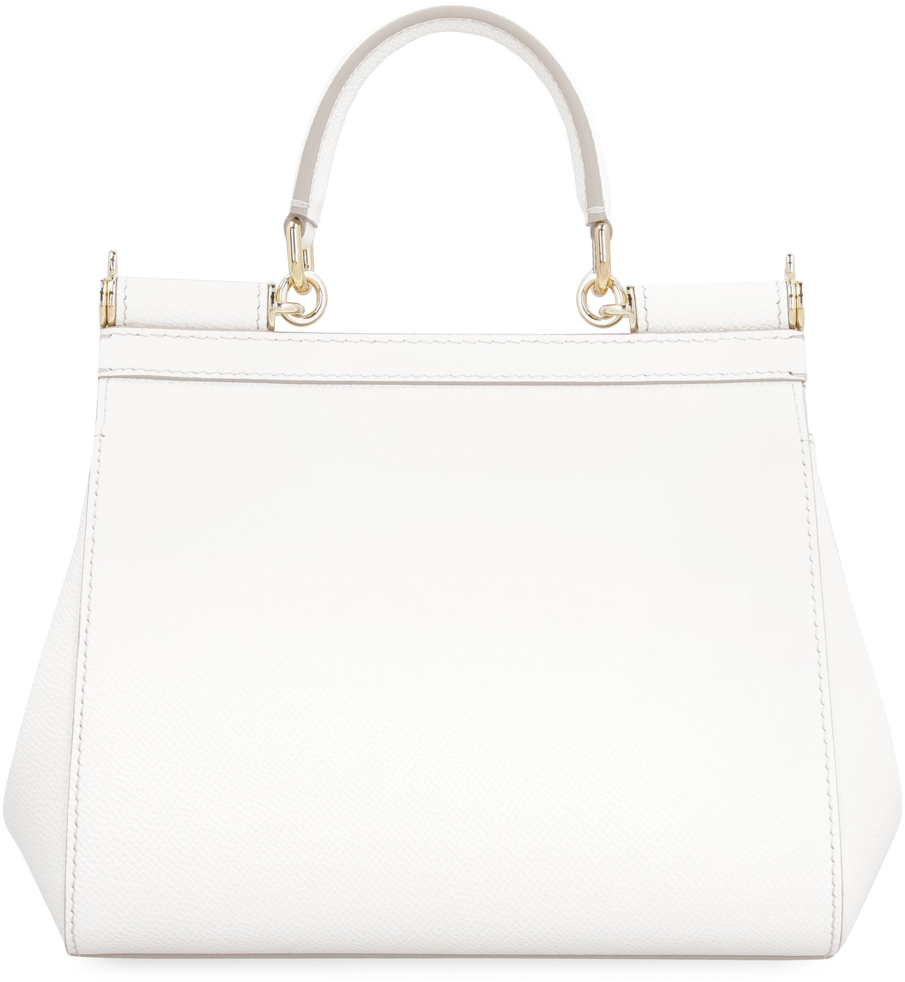 DOLCE & GABBANA Miss Sicily Shoulder Bag in Black Leather for Women - SS24 Collection