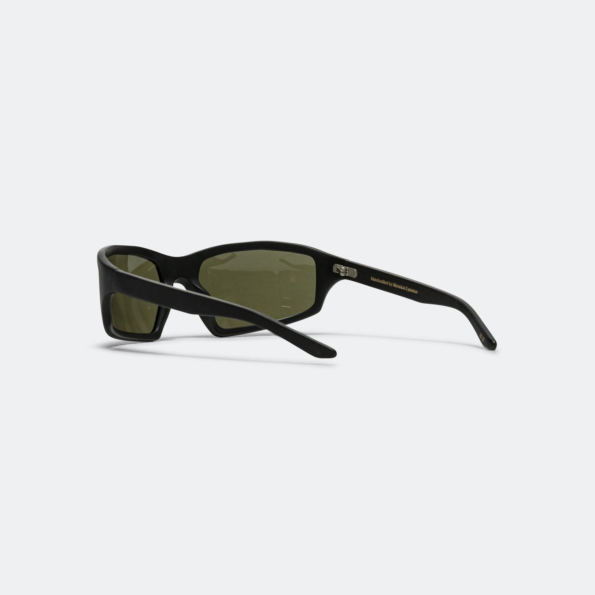 Raven - Black Matte/Green Solid