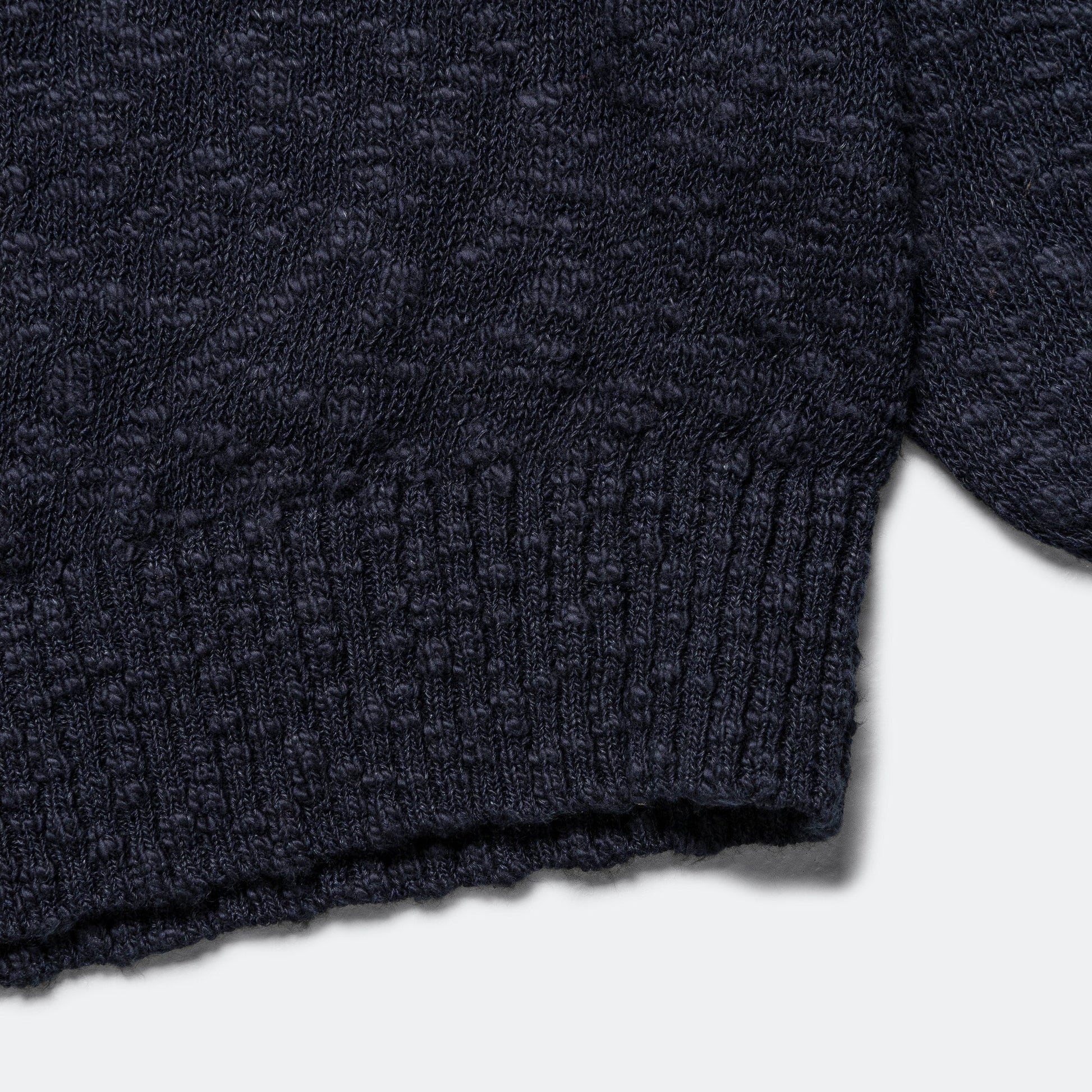 Crew Cotton Hemp 5G - Navy