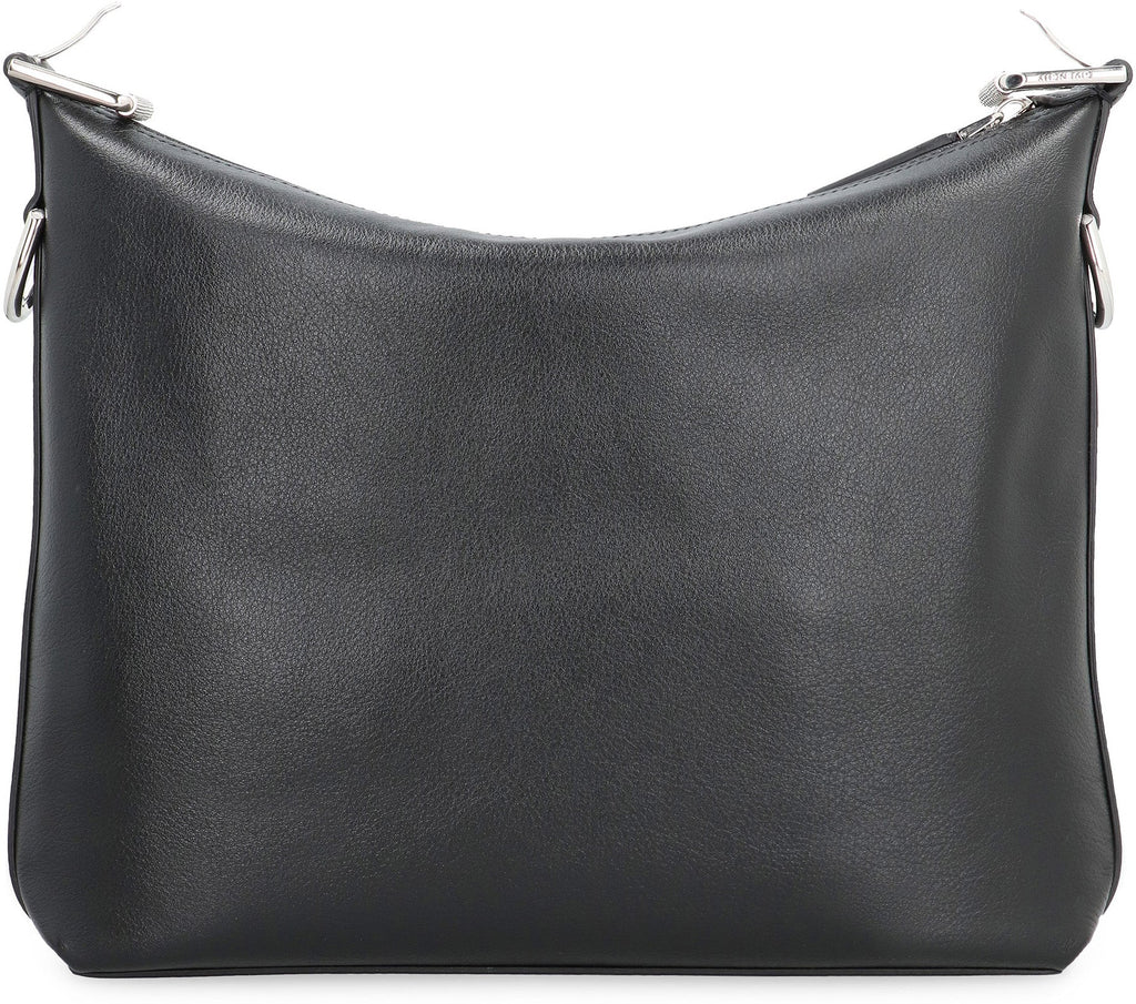 GIVENCHY Luxurious Leather Crossbody for Men - Black