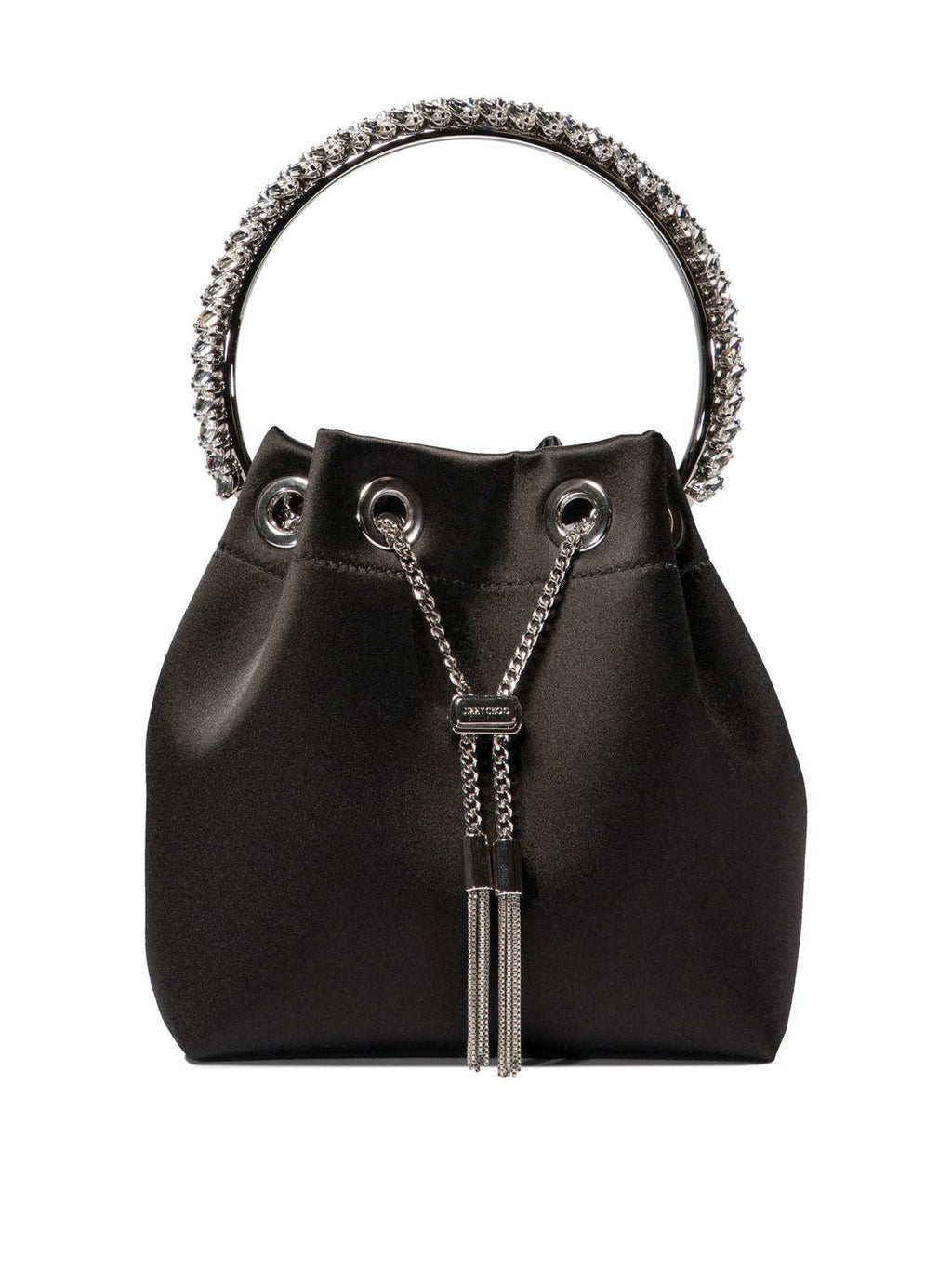 JIMMY CHOO Bon Bon Mini Satin Handbag