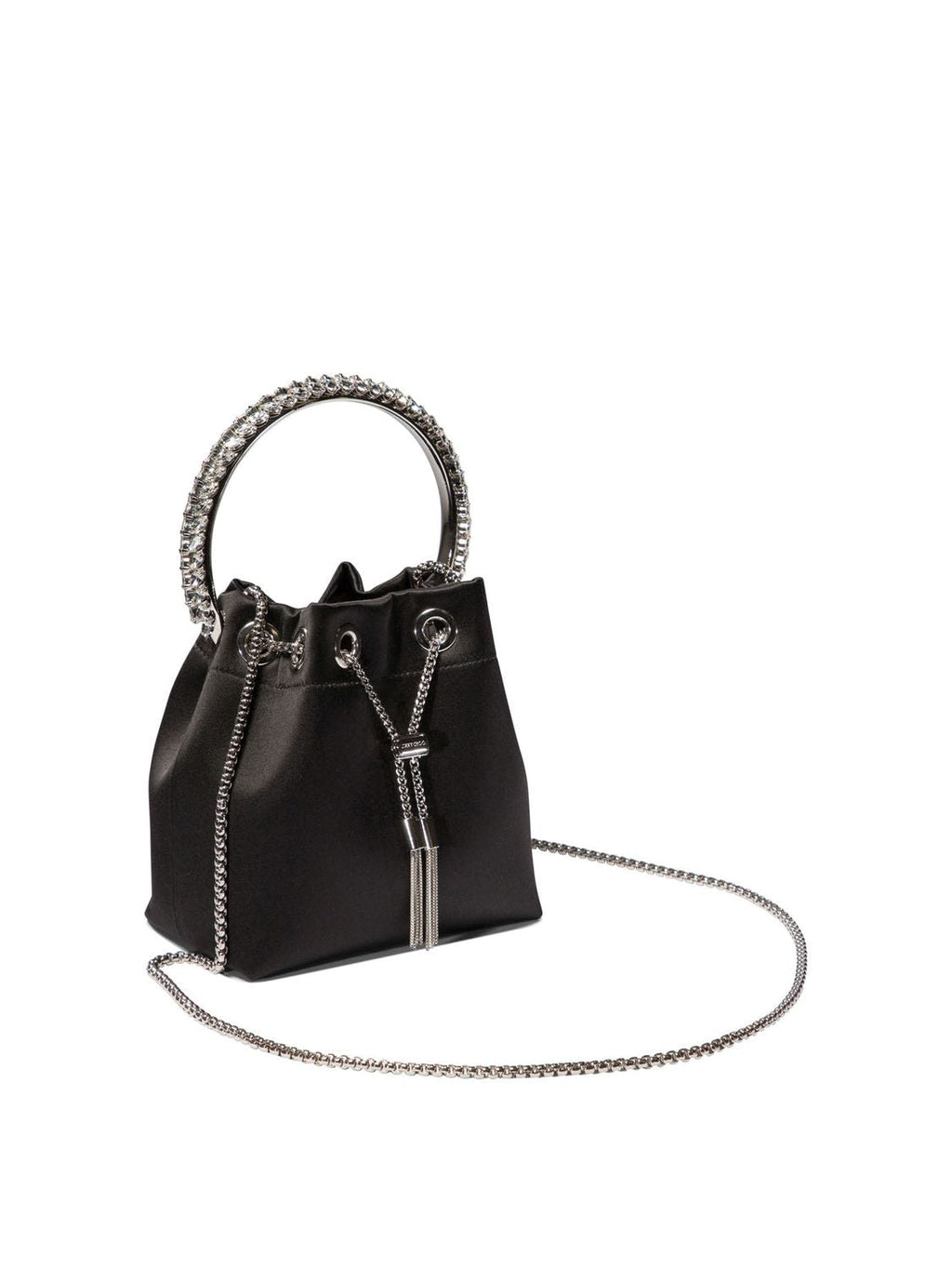 JIMMY CHOO Bon Bon Mini Satin Handbag