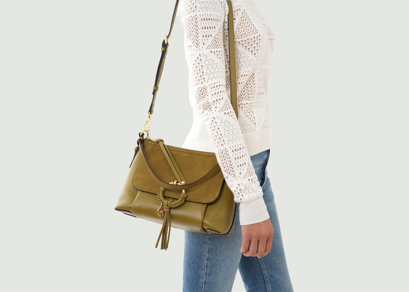SEE BY CHLOÉ Green Shoulder & Crossbody Bag for Women - SS24 Collection