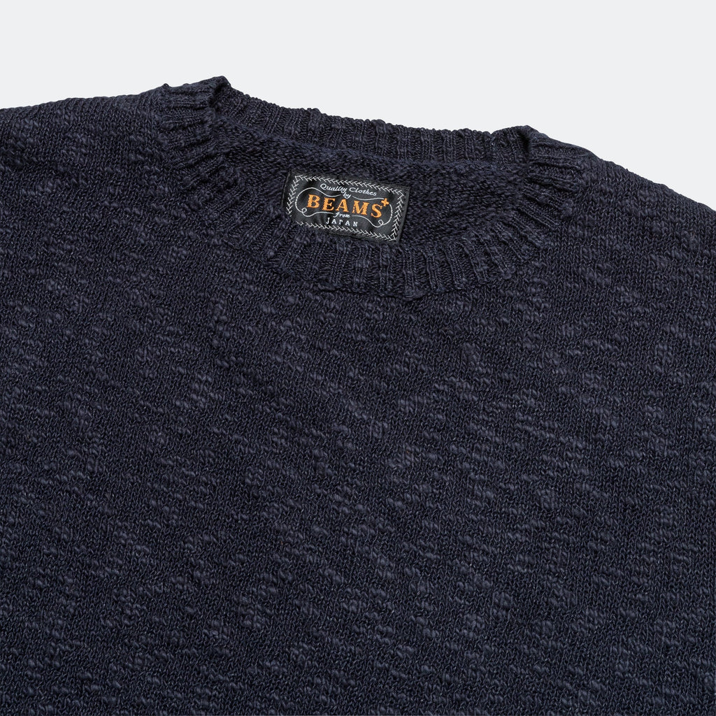 Crew Cotton Hemp 5G - Navy