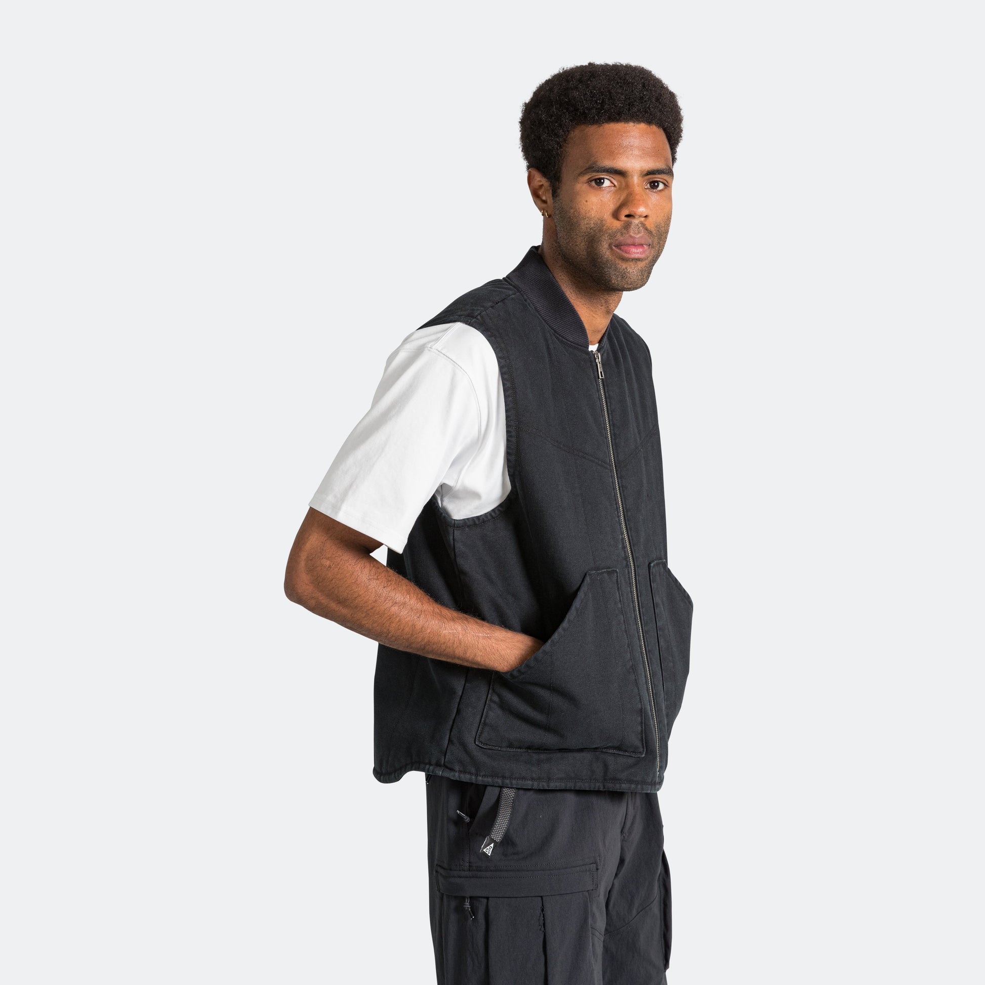 NL Padded Work Vest - Black