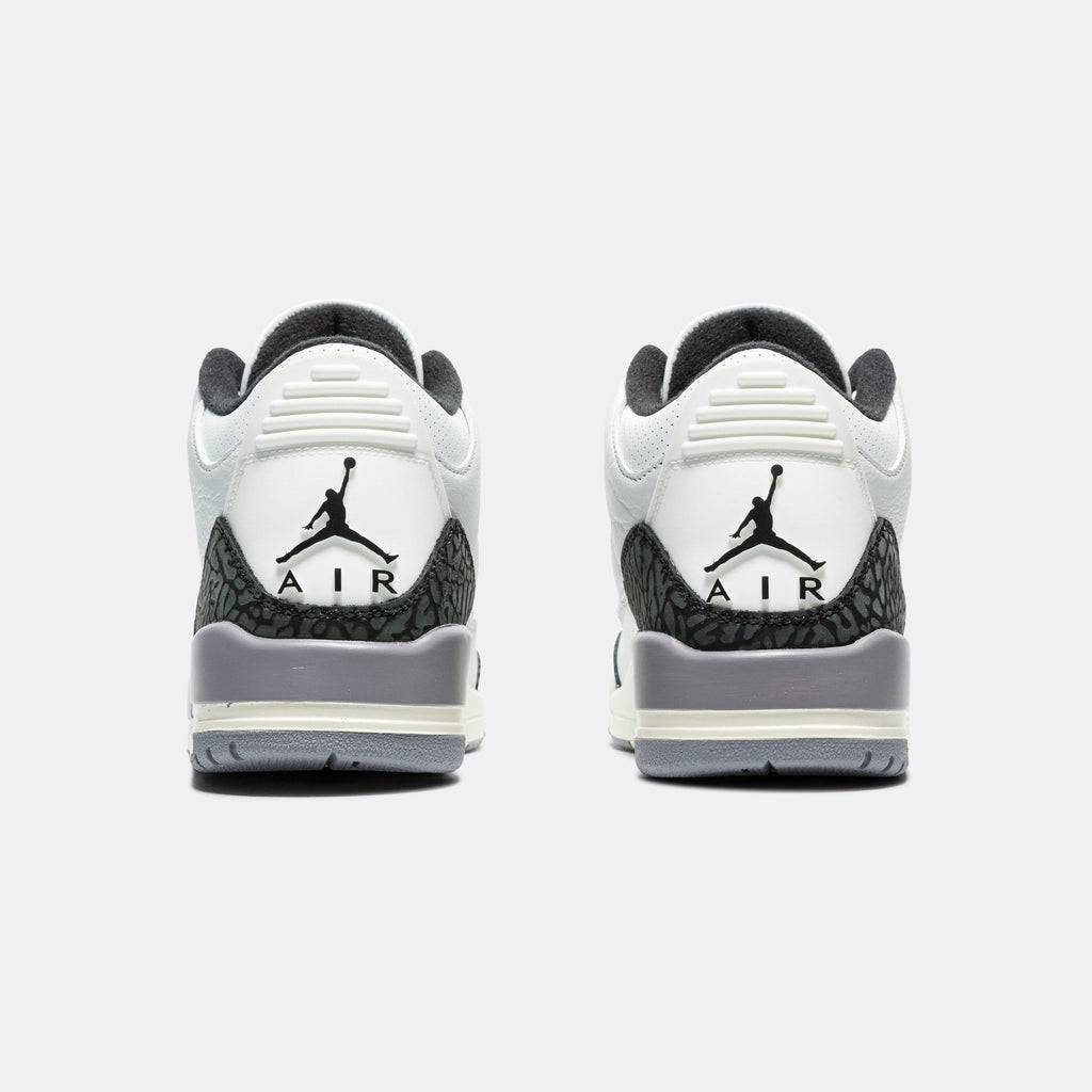 Air Jordan 3 Retro - Summit White/Fire Red-Cement Grey