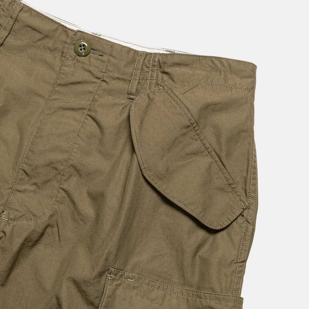 MIL 6 Pocket 80/3 Ripstop Shorts - Olive