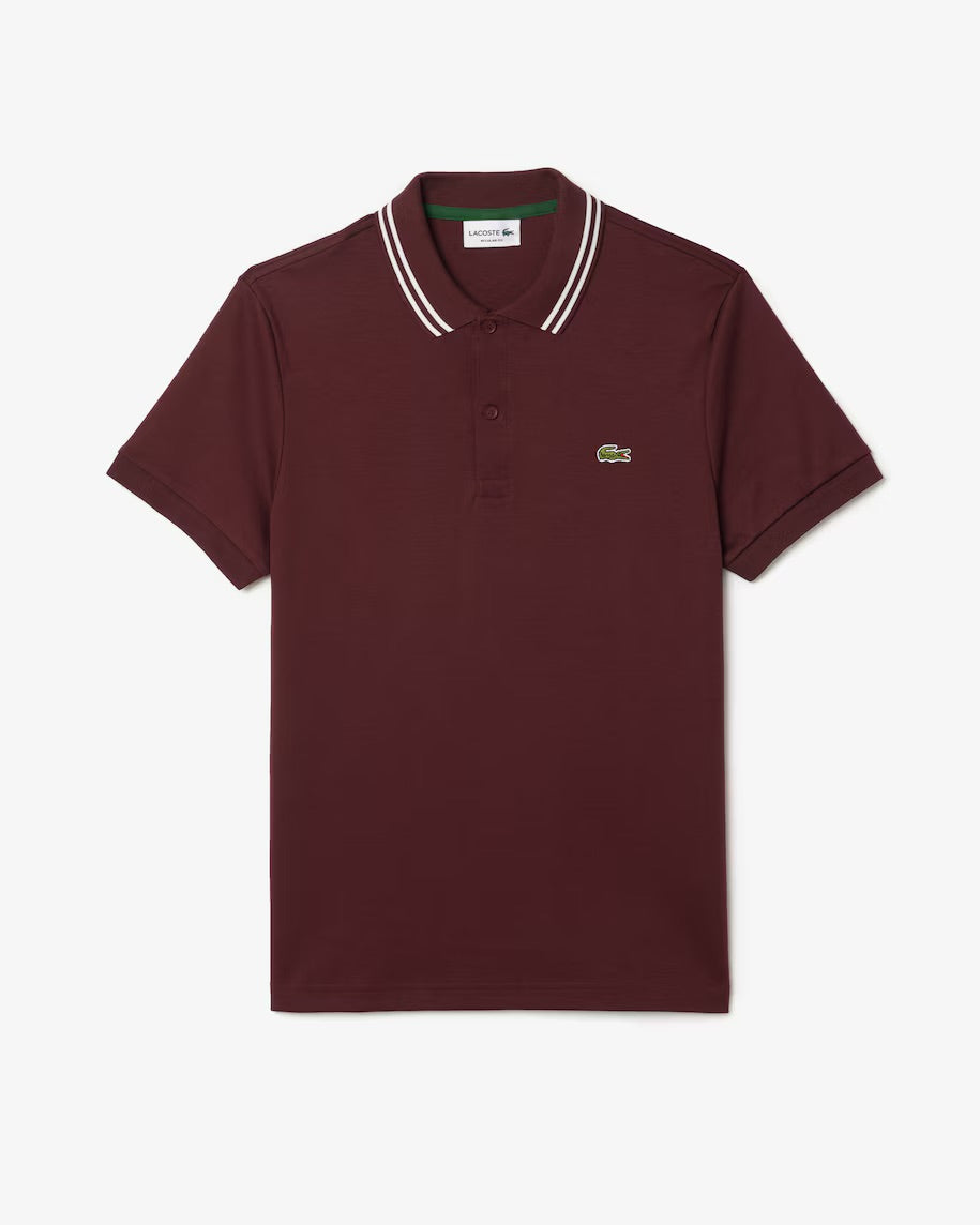 Men's Regular Fit Pima Cotton Polo - Burgundy