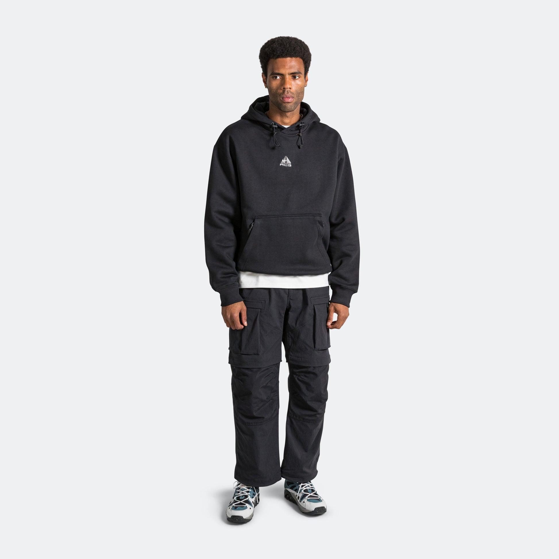 Therma-FIT Tuff Fleece Hoody - Black/Anthracite-Summit White