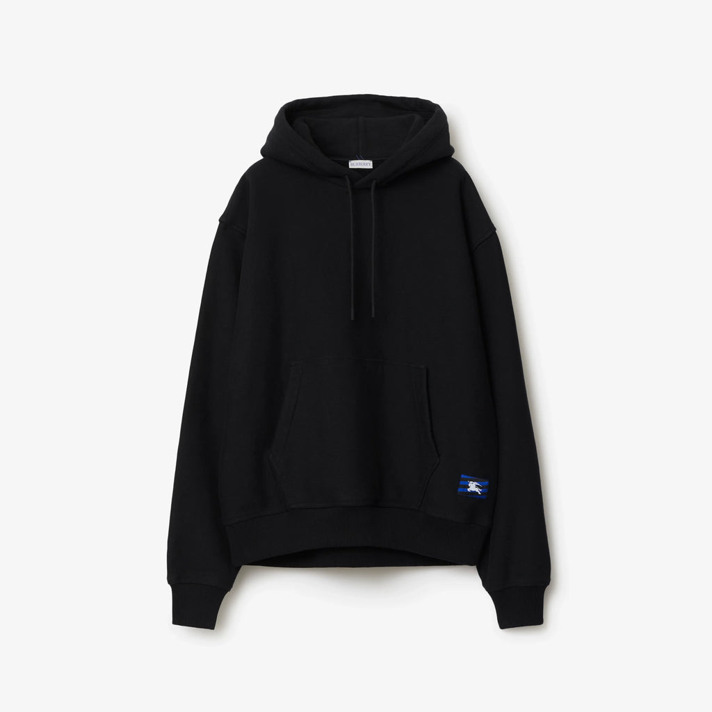 Cotton Hoodie - Black