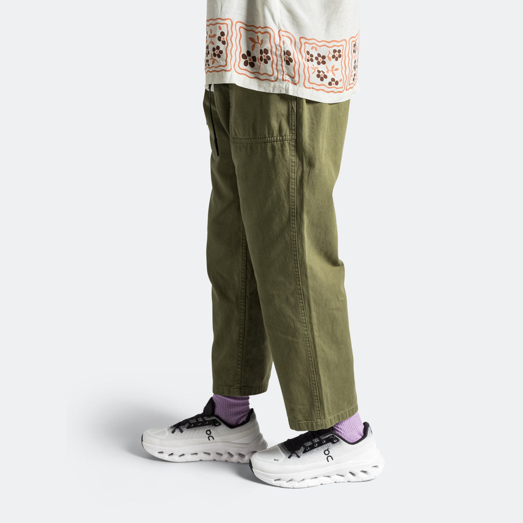 Loose Tapered Pant - Olive