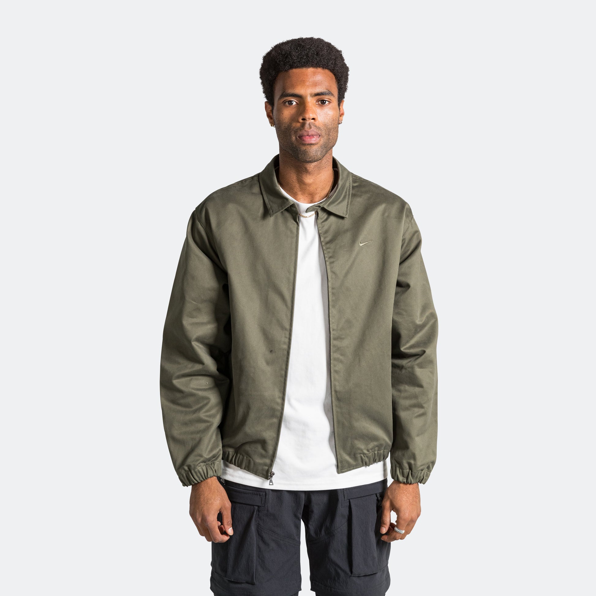 Nike Life Harrington Jacket - Cargo Khaki