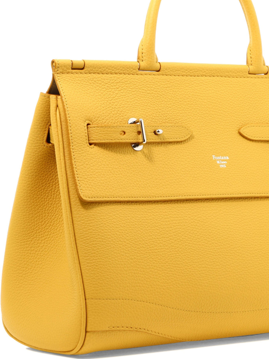 FONTANA MILANO 1915 Luxurious Yellow Handbag for Women - Spring/Summer 2023 Collection