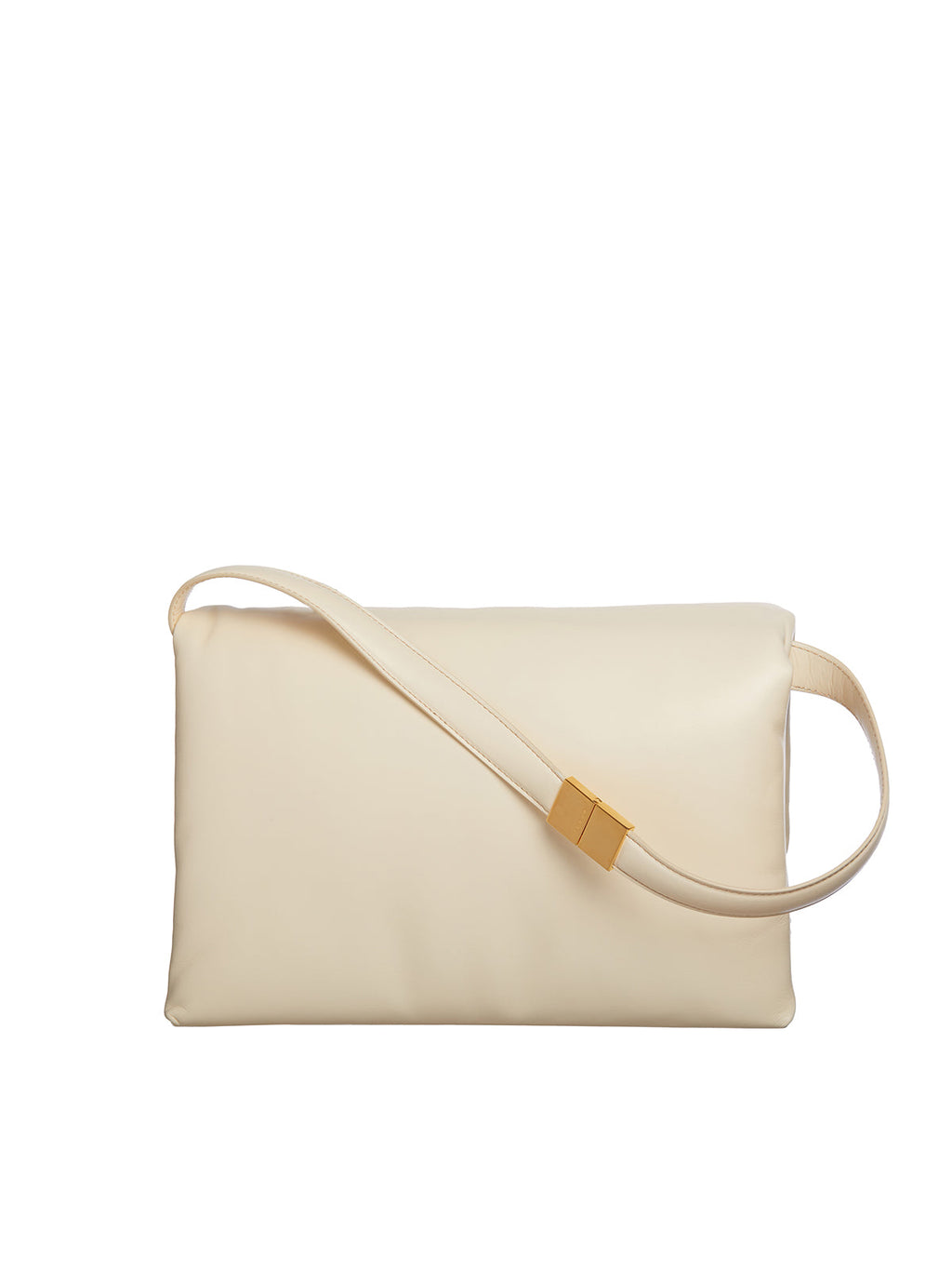MARNI Elegant White Leather Shoulder Bag for Women - CARRYOVER