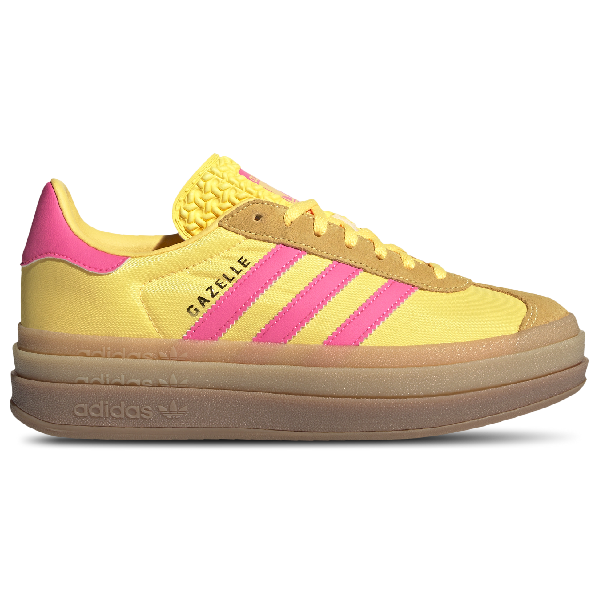 adidas Originals Gazelle Bold - Yellow Pink