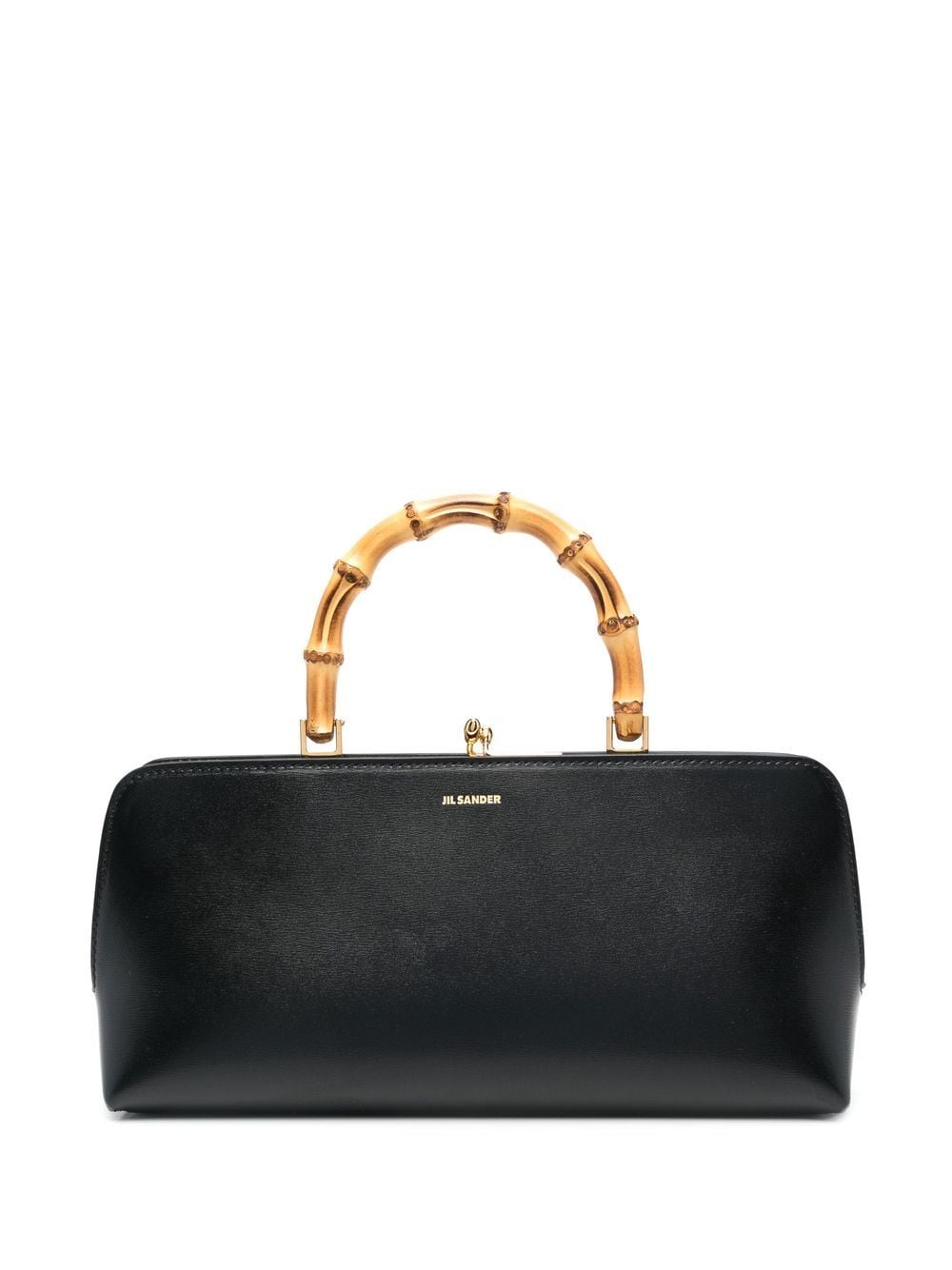 JIL SANDER Elegant Black Tote Bag for Women in 2024
