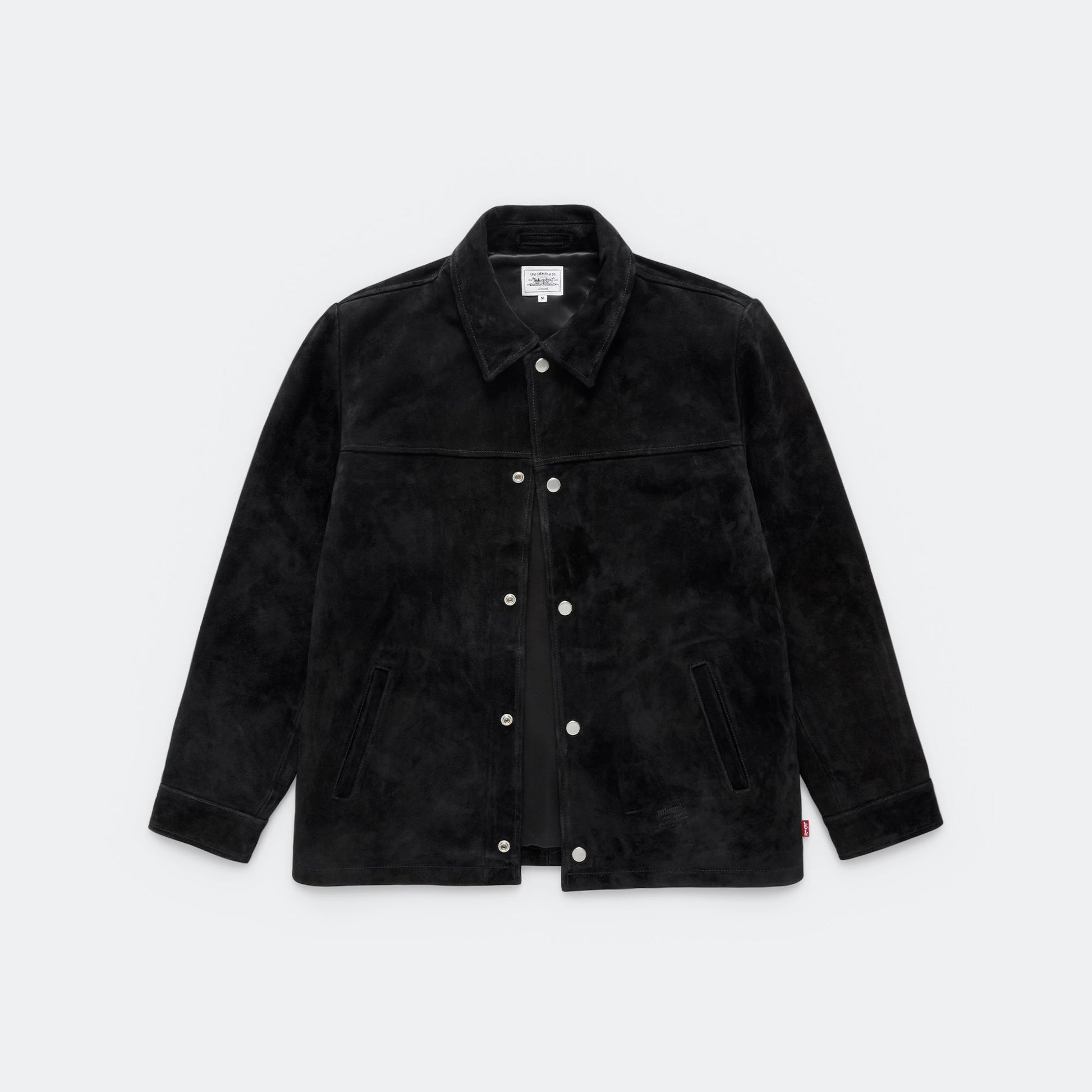 Suede Coach Jacket x JJJJound - Black