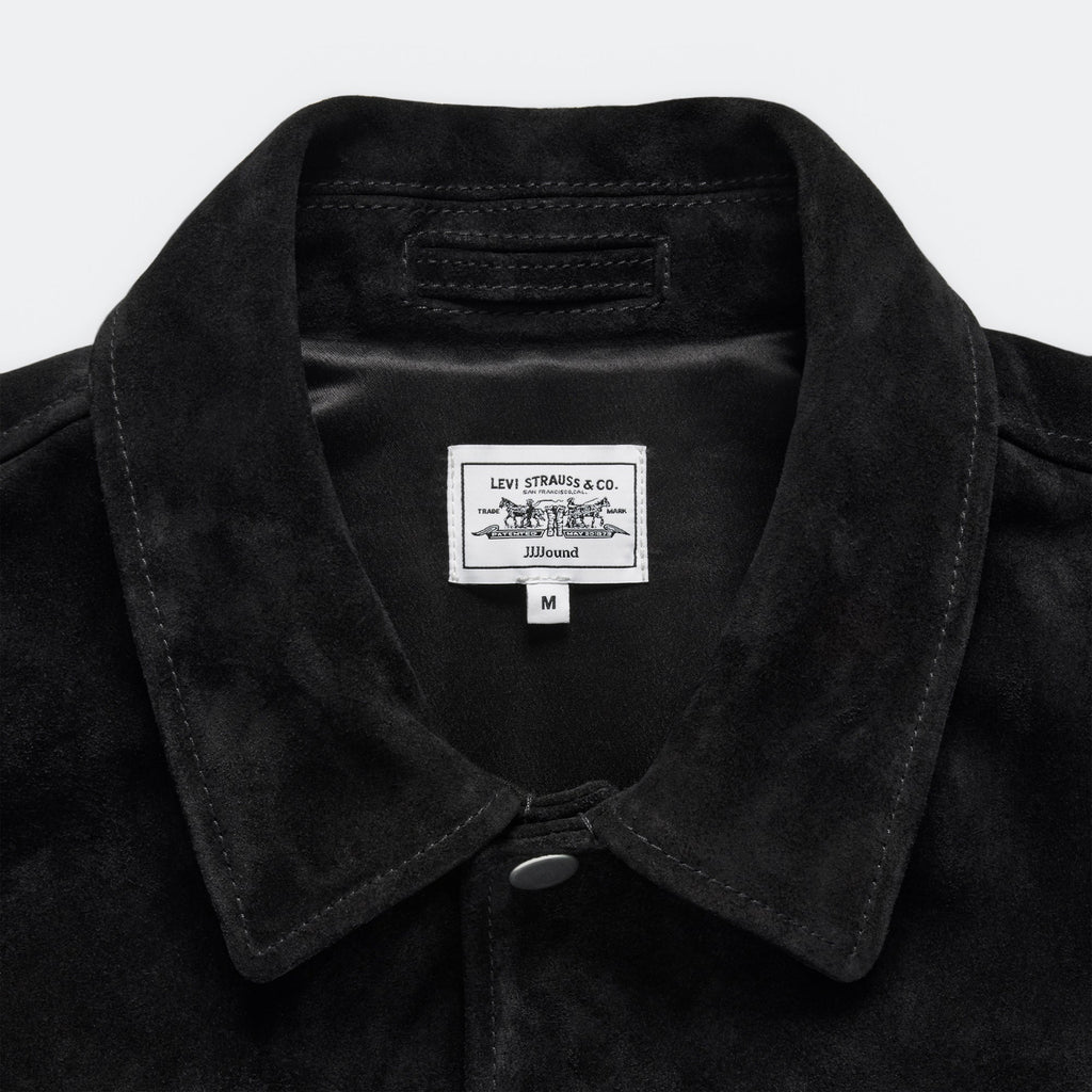Suede Coach Jacket x JJJJound - Black