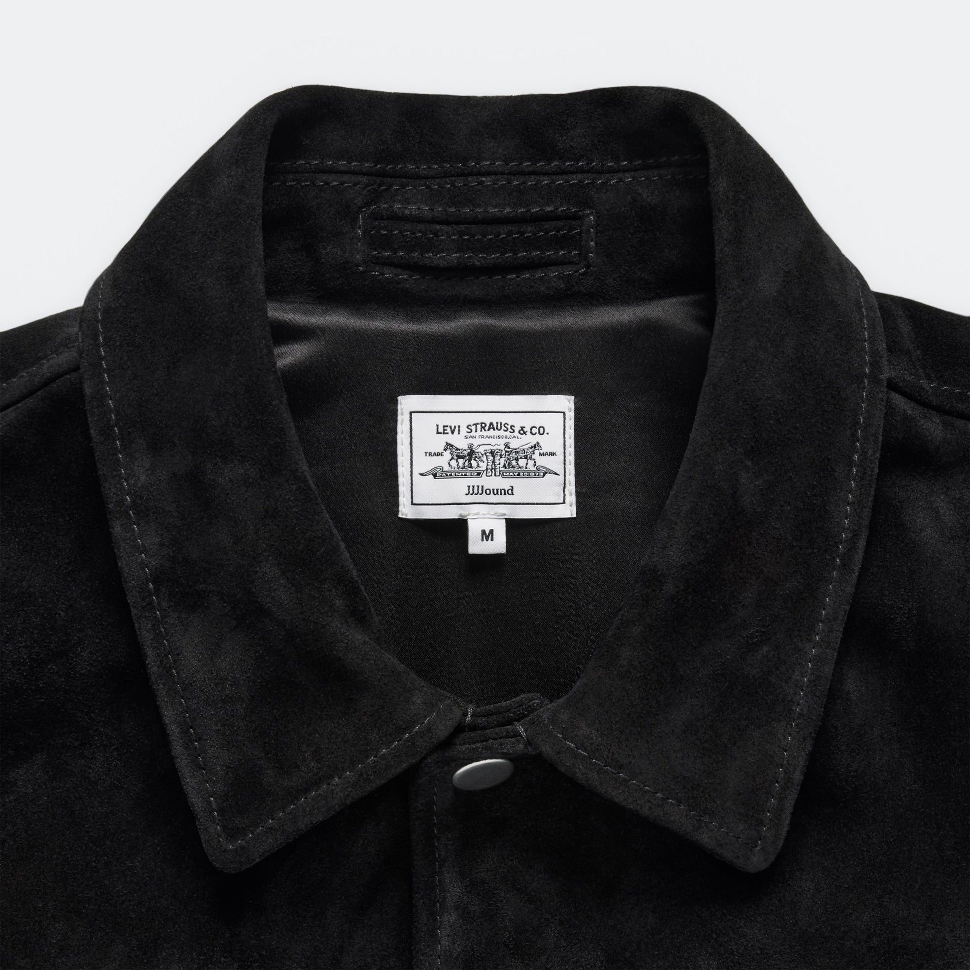 Suede Coach Jacket x JJJJound - Black