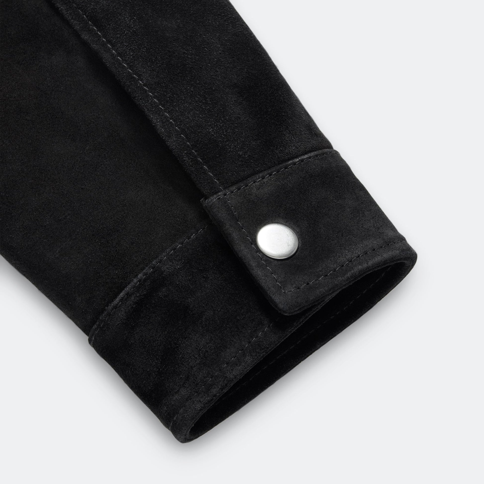 Suede Coach Jacket x JJJJound - Black