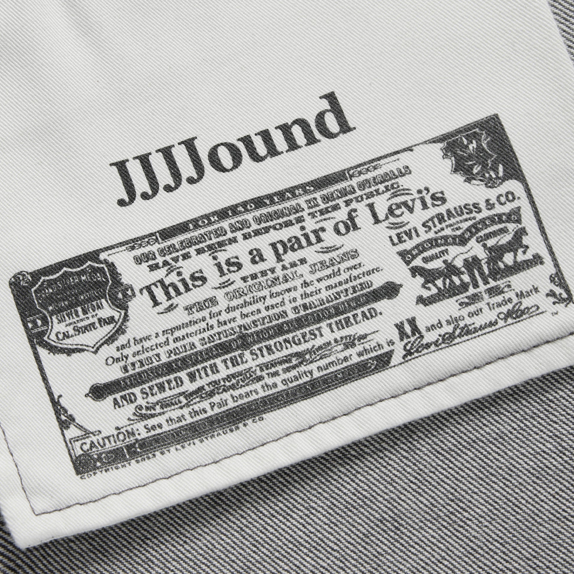 501 '93 x JJJJound - Grey Stonewash