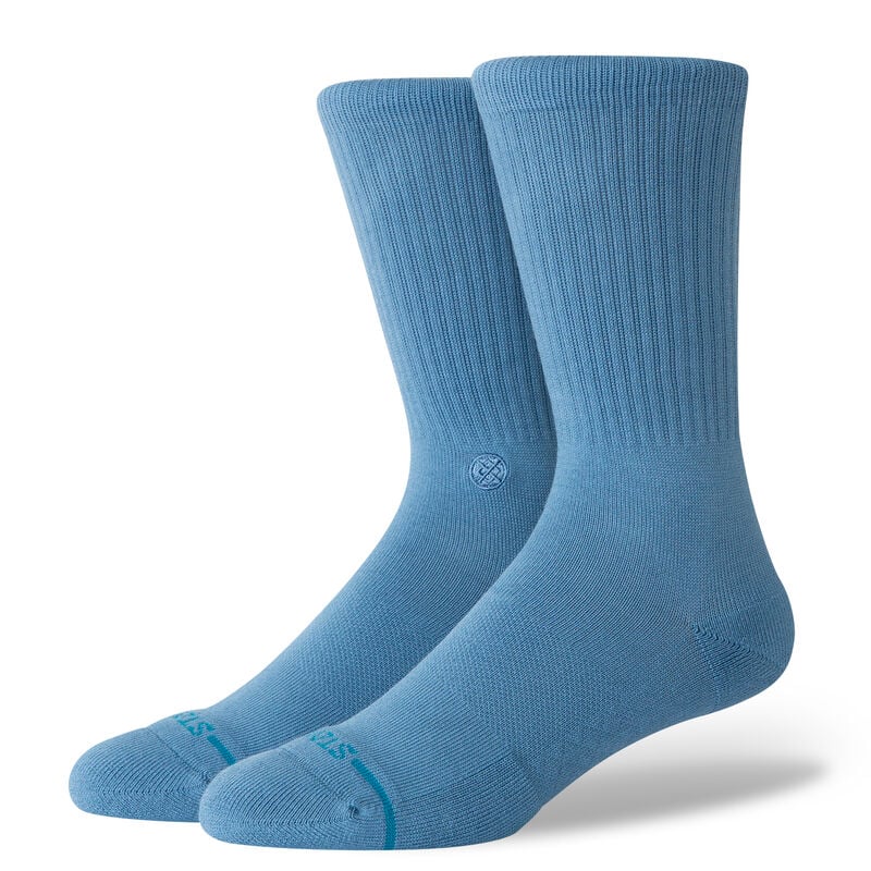 Icon Crew Socks - Blue