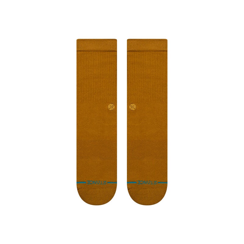 Icon Crew Socks - Light Brown