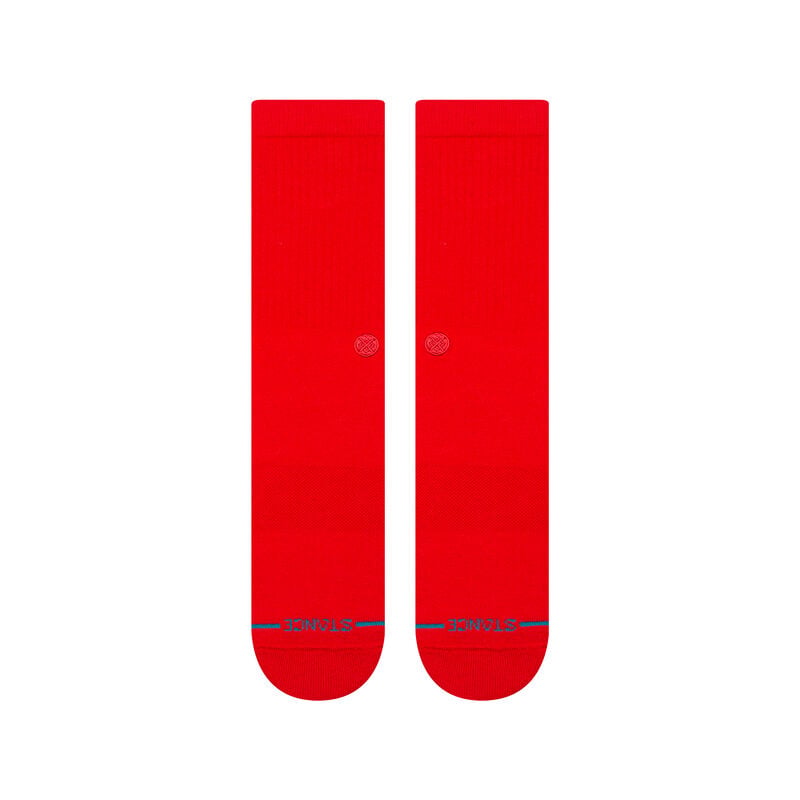 Icon Crew Socks - Red
