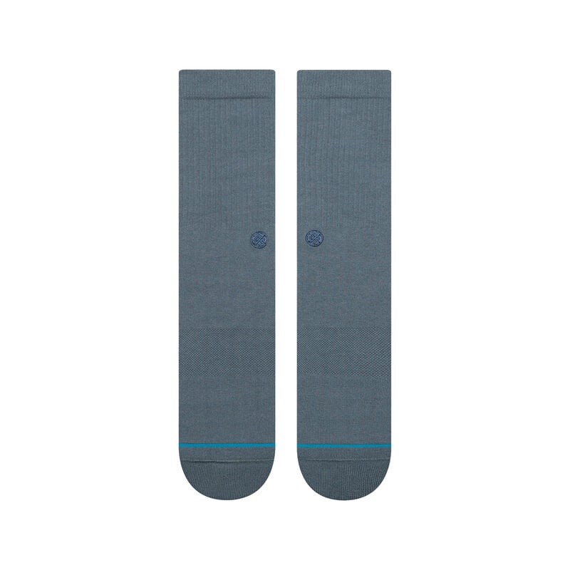 Icon Crew Socks - Slate Blue