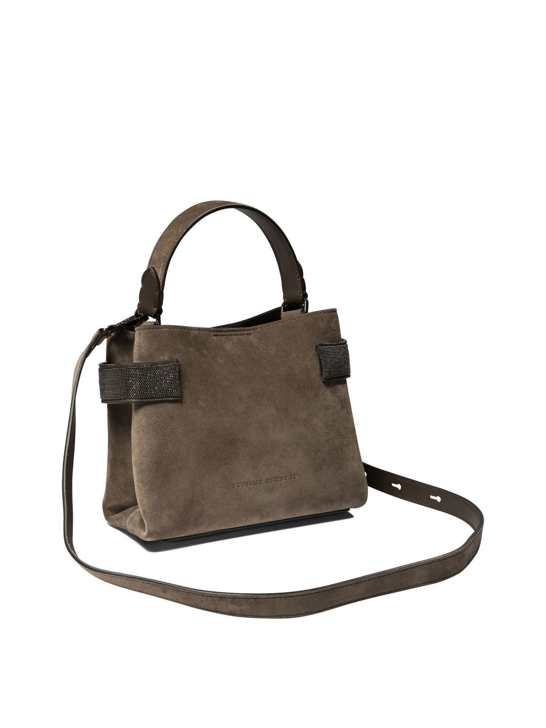 BRUNELLO CUCINELLI Women's 24SS Brown Leather Bag - Sophisticated and Chic