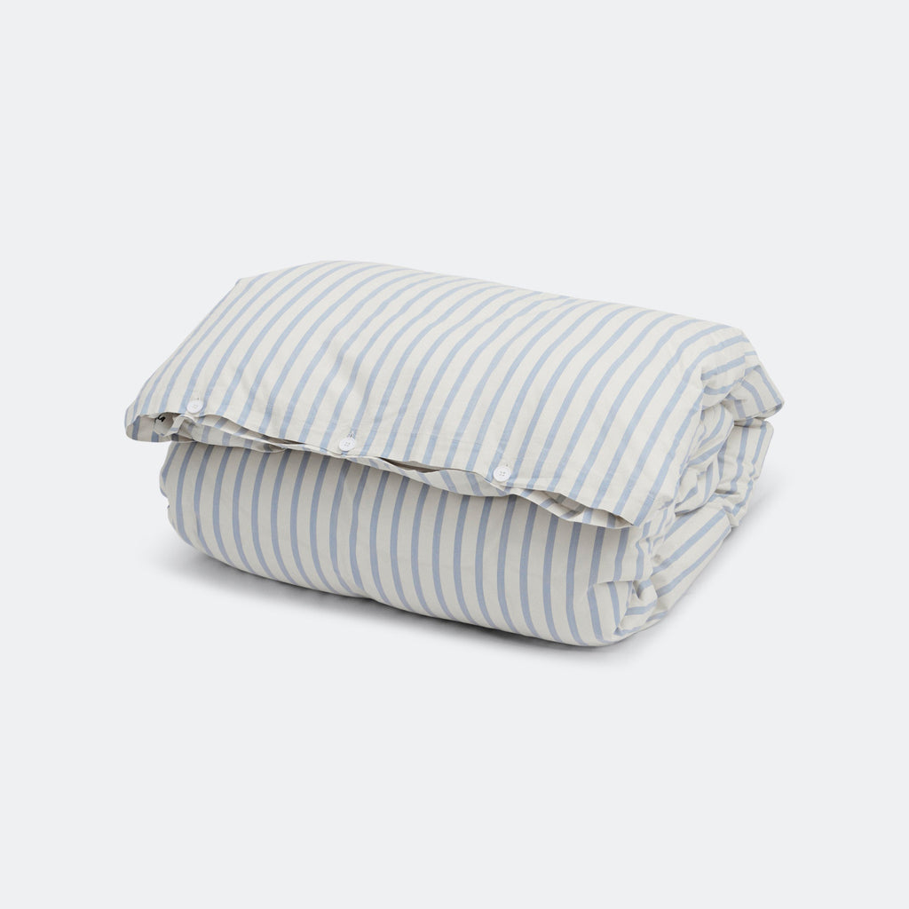 Percale Duvet Cover - Needle Stripes