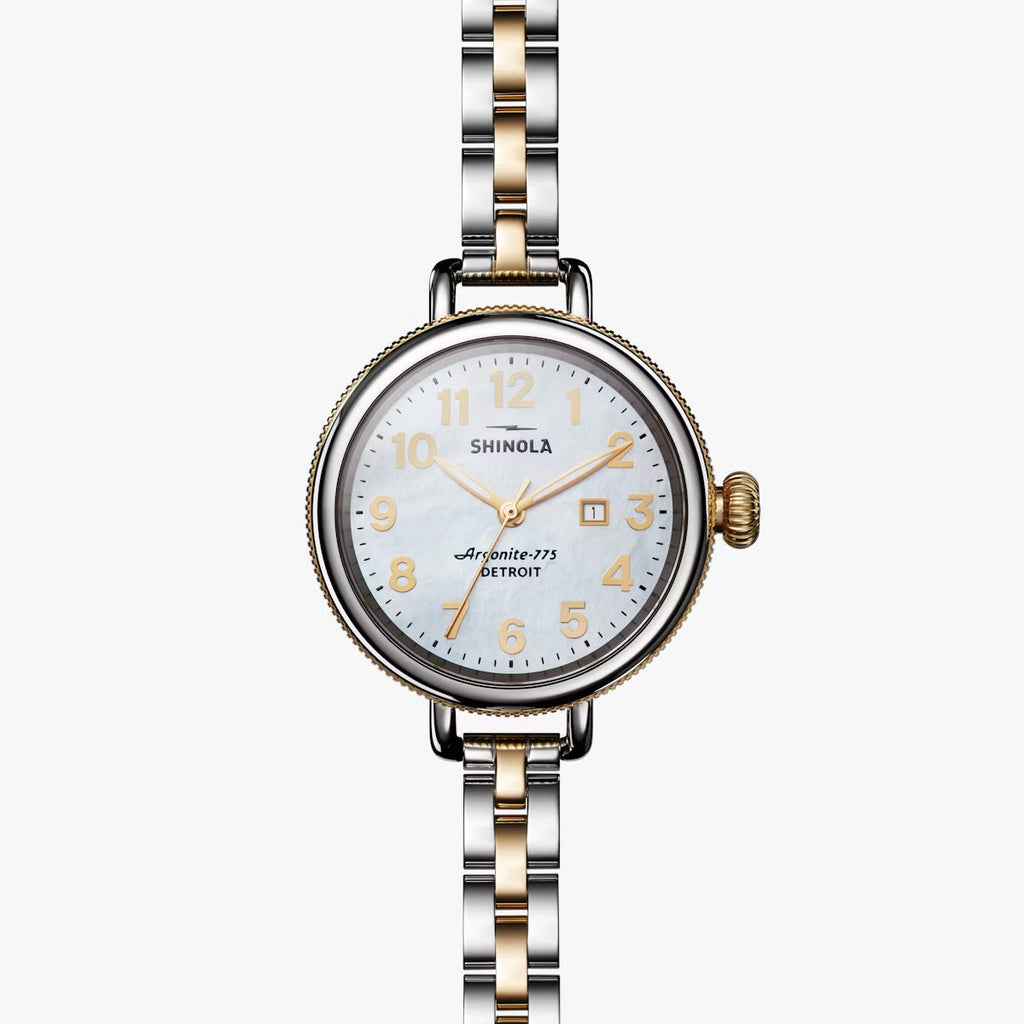 The Birdy 34mm - White Silver
