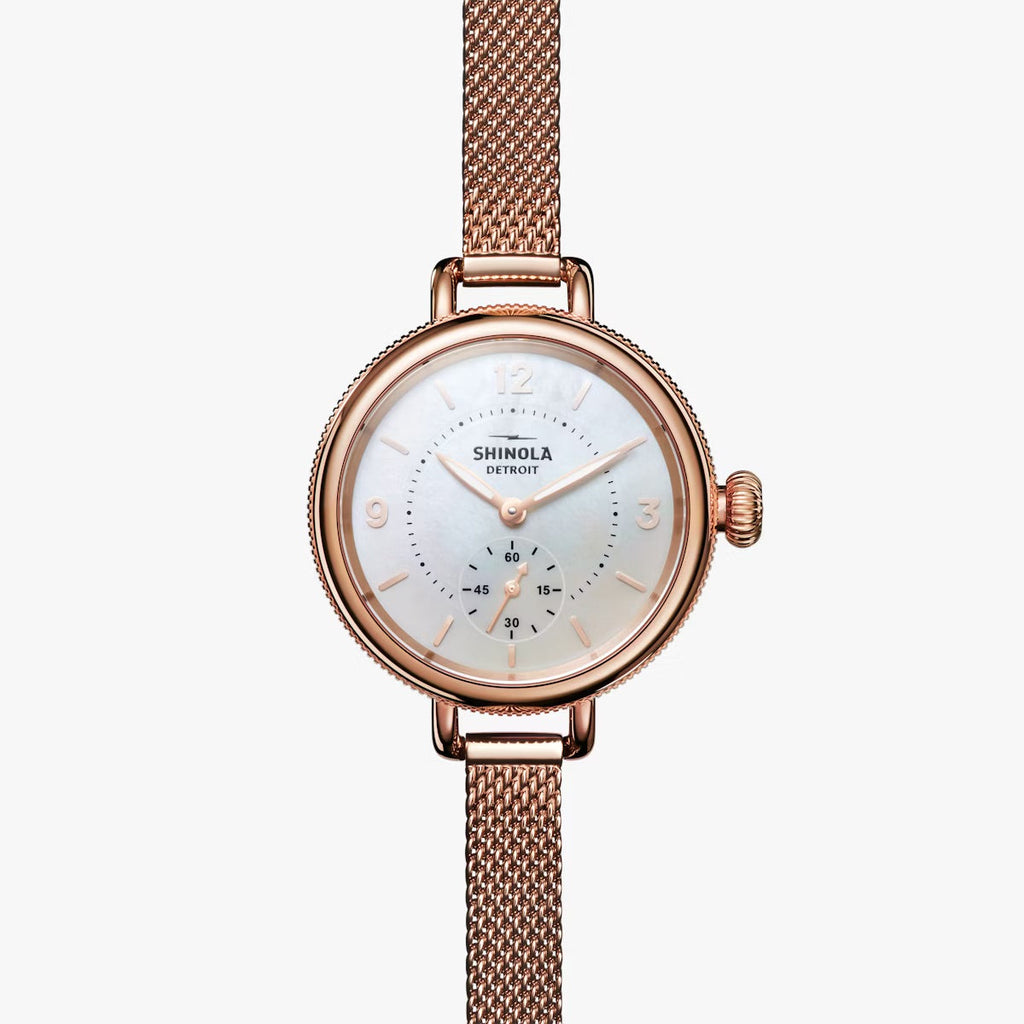 The Birdy 34mm - White Rose