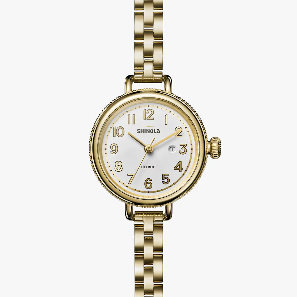 The Birdy 34mm - White Gold
