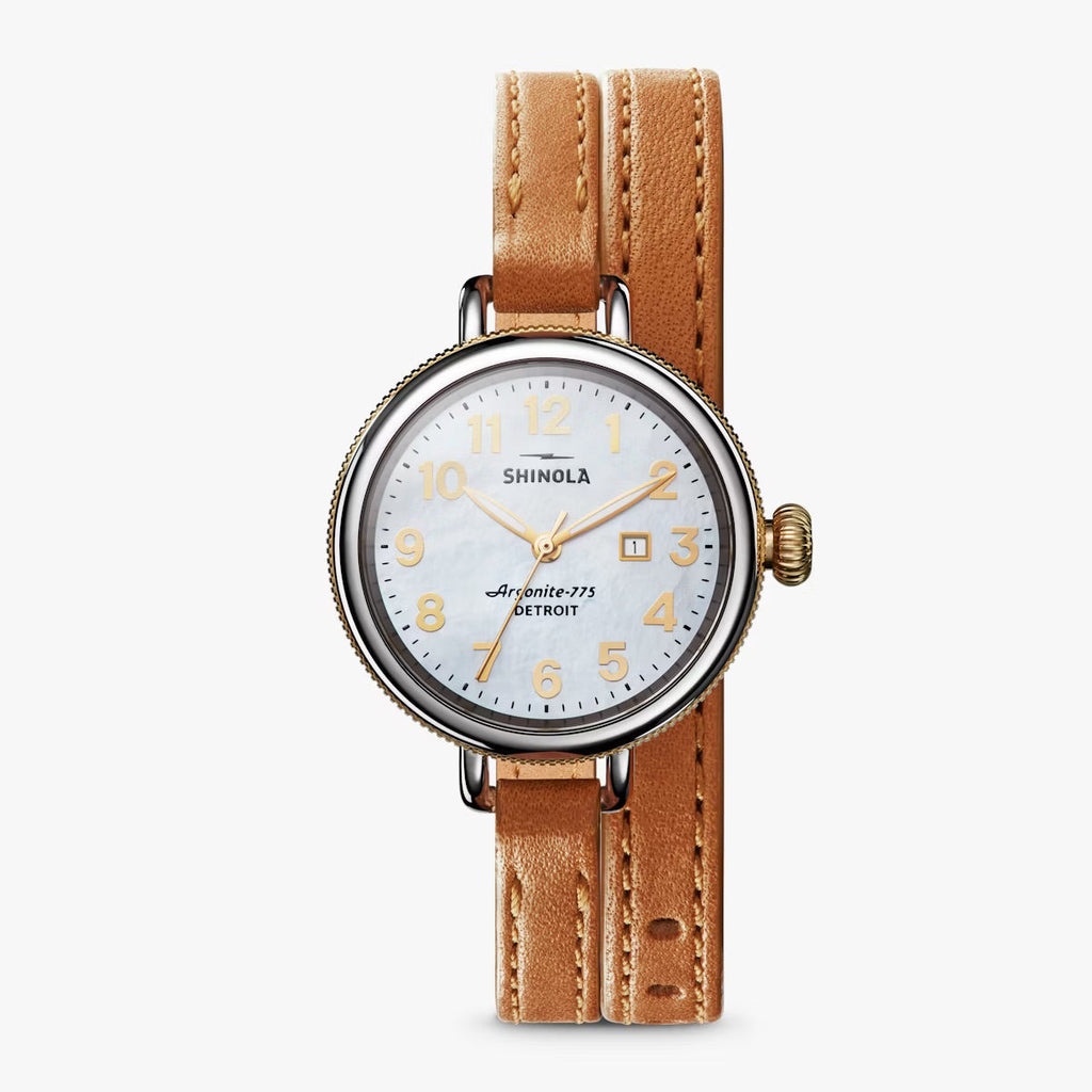 The Birdy 34mm - White Caramel