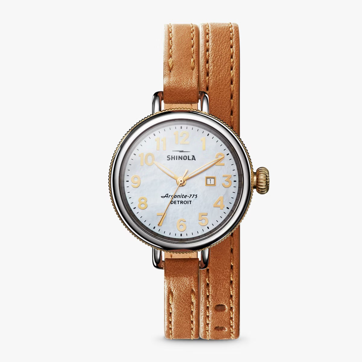 The Birdy 34mm - White Caramel