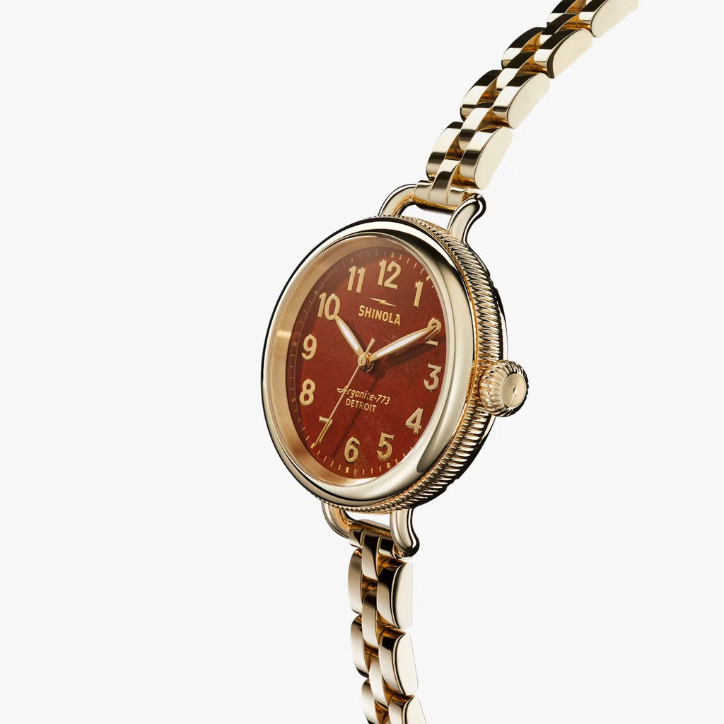The Birdy 34mm - Orange Gold