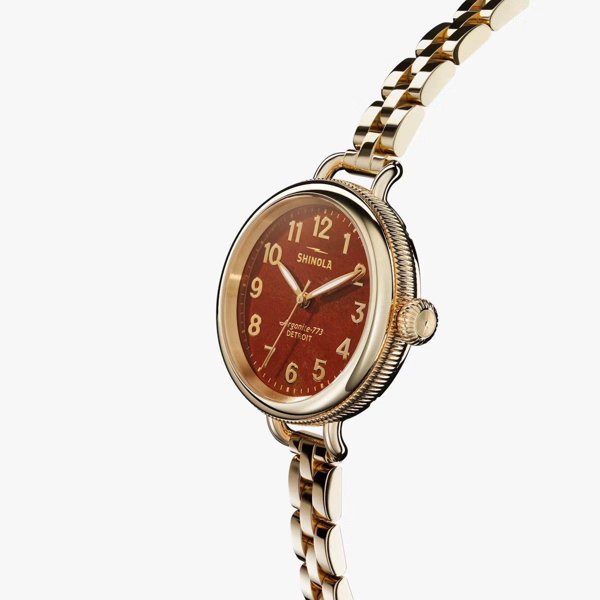 The Birdy 34mm - Orange Gold