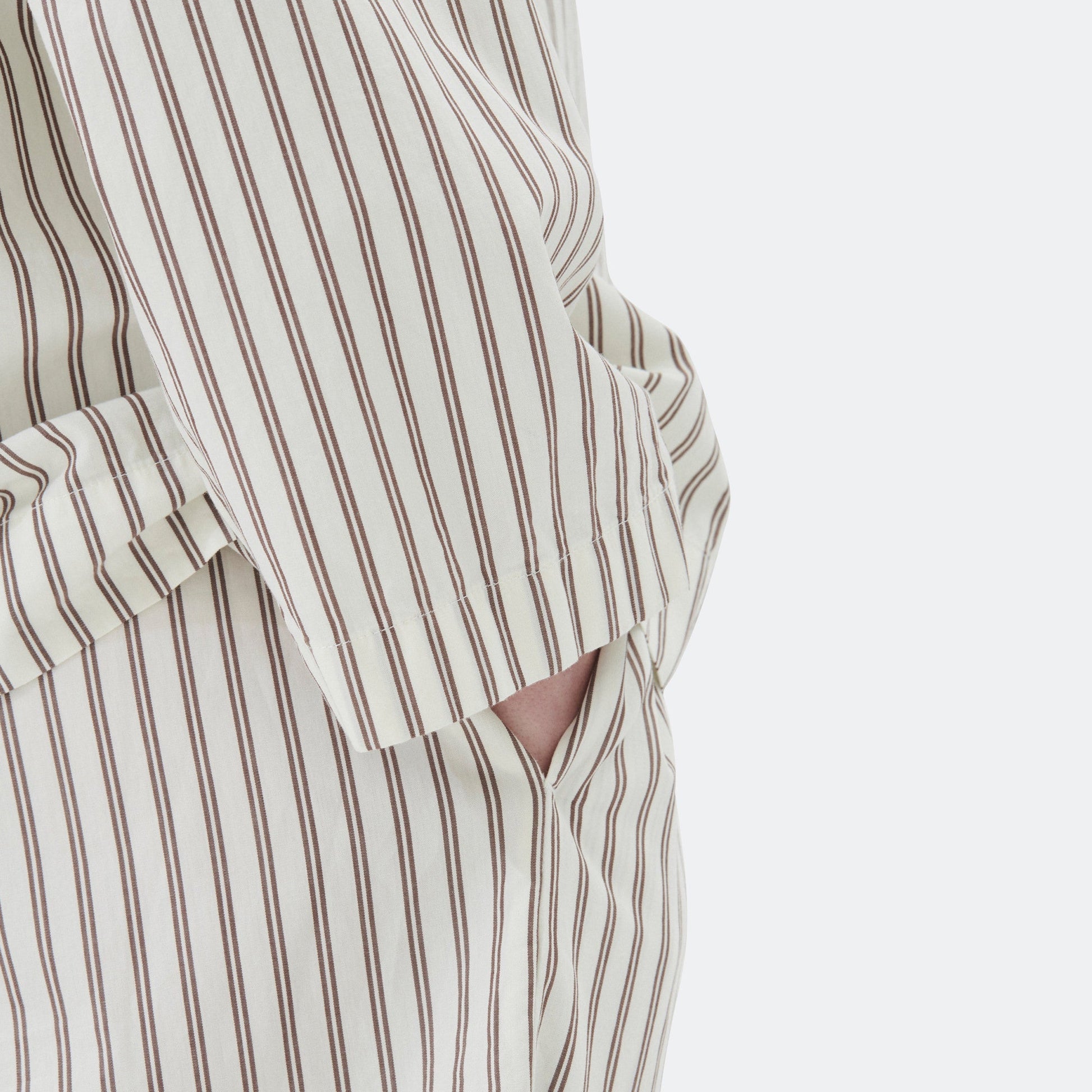 Pyjama Pants - Hopper Stripes Cotton Poplin